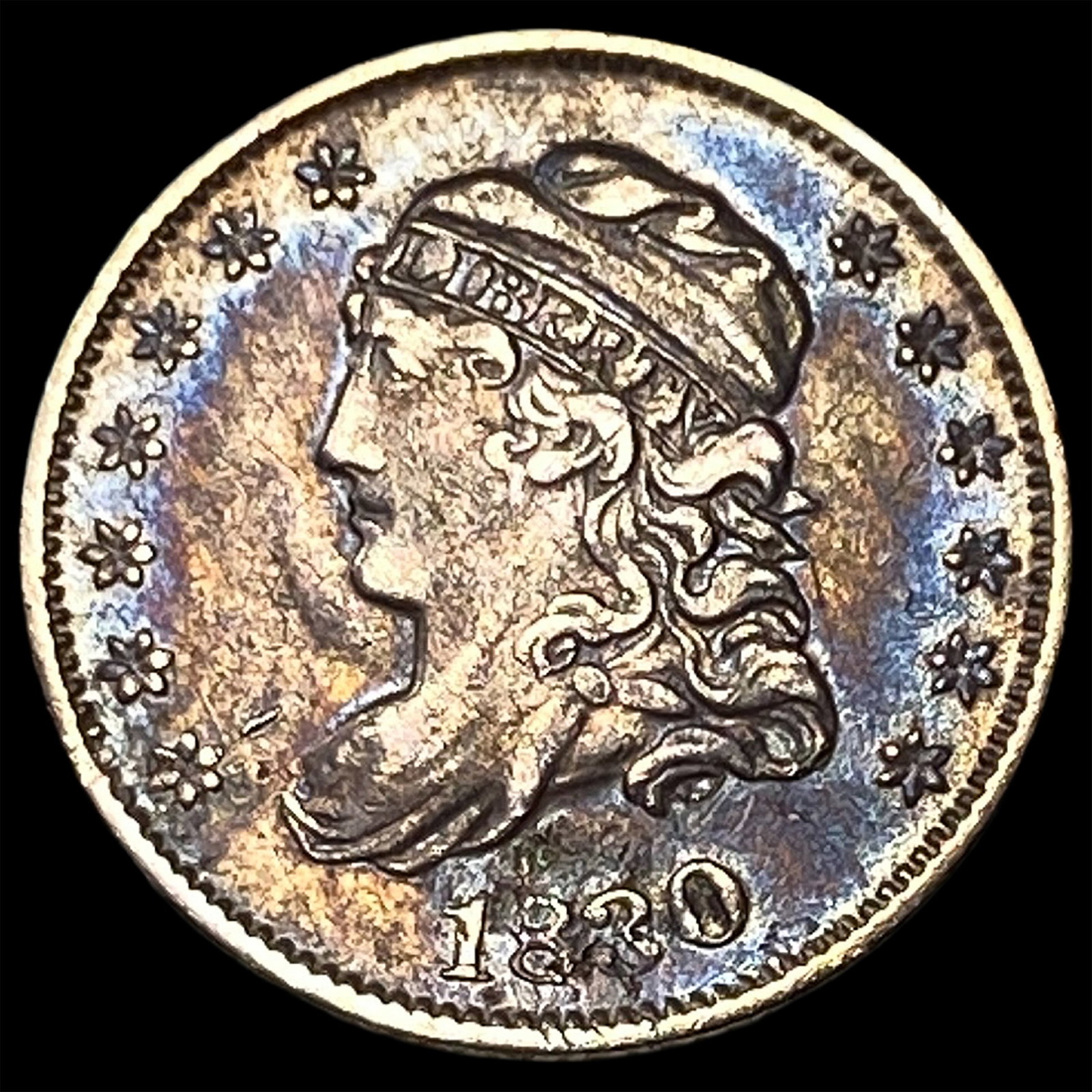 1830 Capped Bust Half Dime UNCIRCULATED (1 of 2)