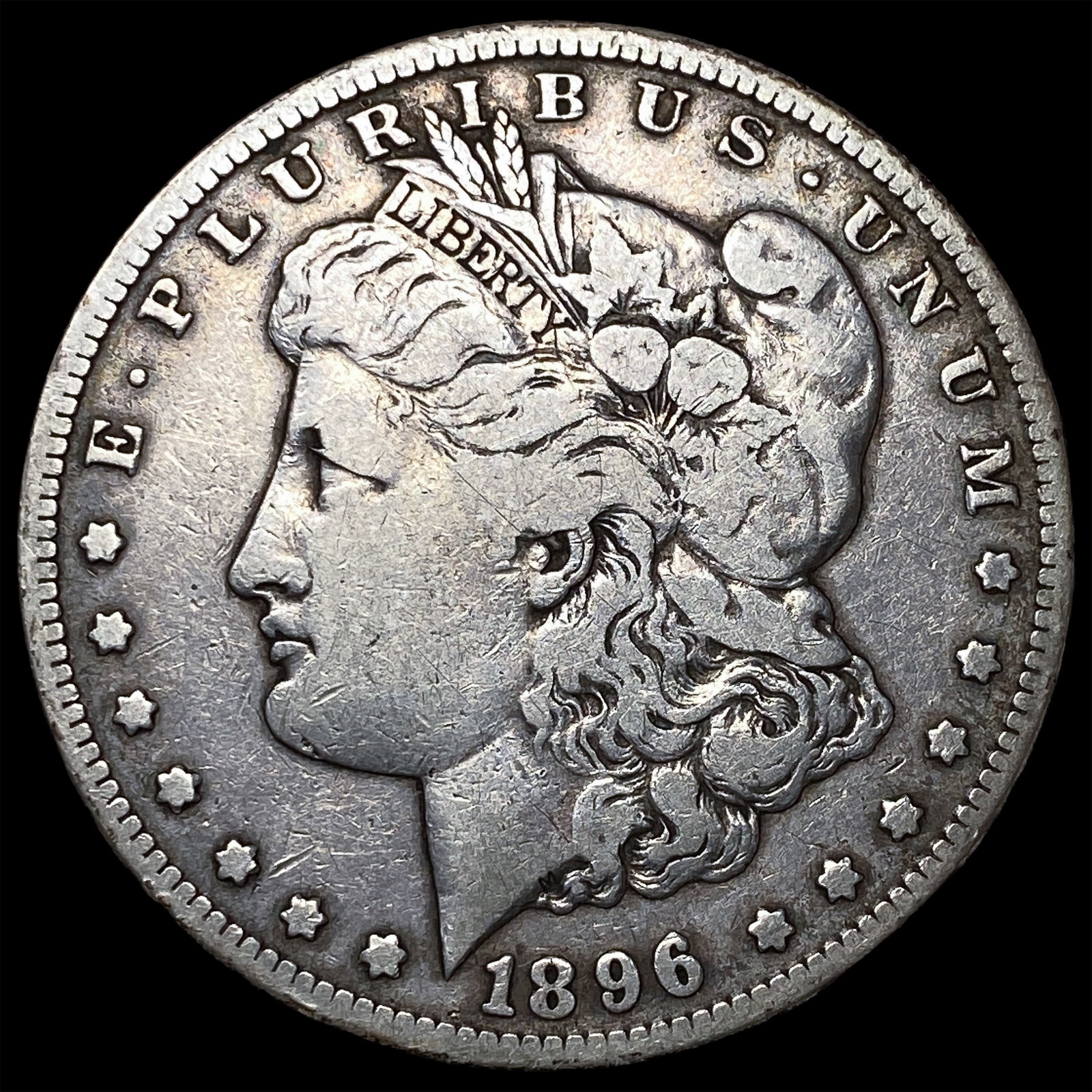 1896-S Silver Morgan Dollar LIGHTLY CIRCULATED: 1896-S Silver Morgan Dollar LIGHTLY CIRCULATED