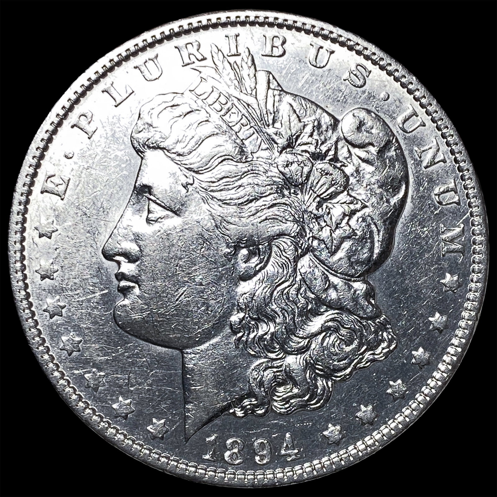 1894-O Silver Morgan Dollar CHOICE AU: 1894-O Silver Morgan Dollar CHOICE AU