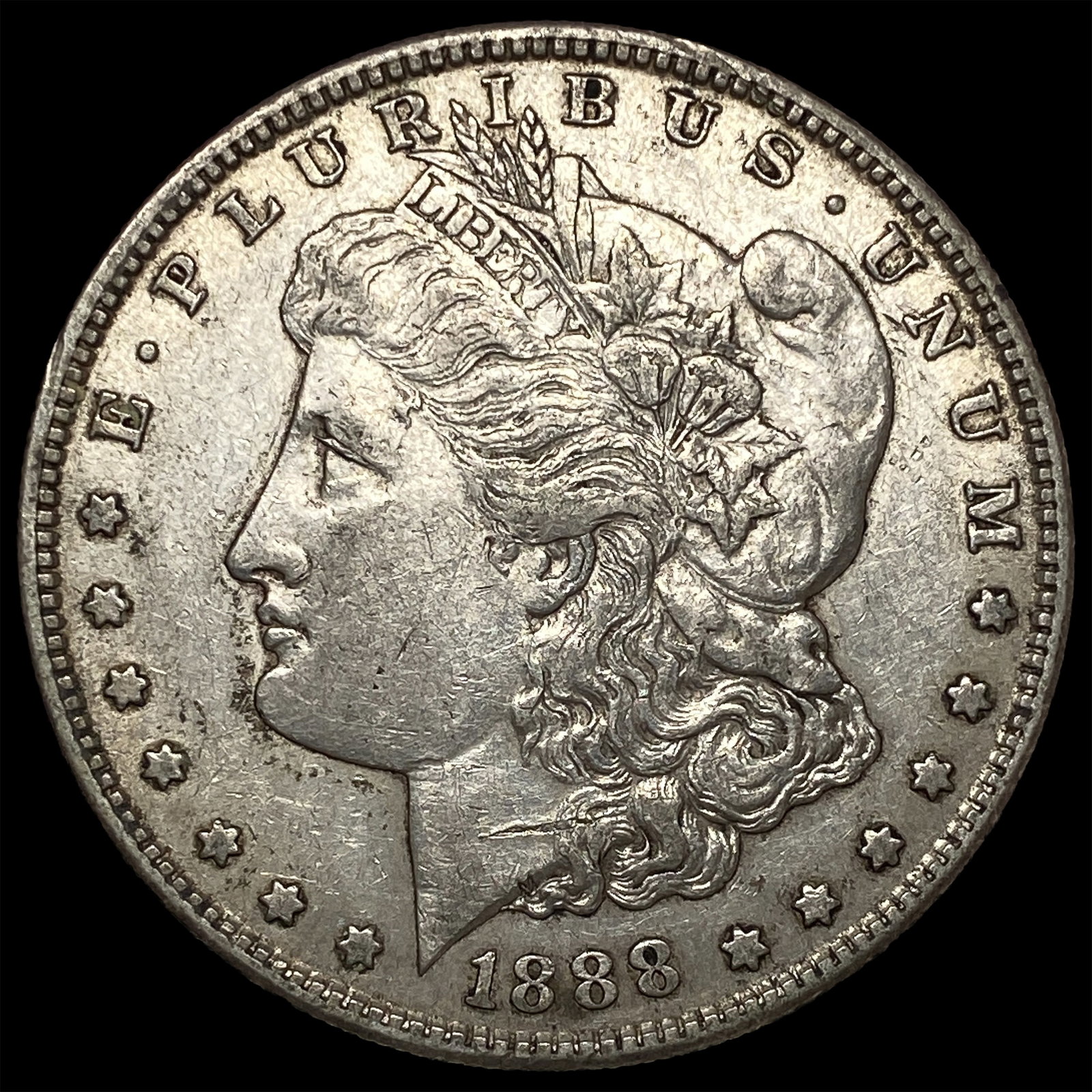 1888-S Silver Morgan Dollar CLOSELY UNCIRCULATED: 1888-S Silver Morgan Dollar CLOSELY UNCIRCULATED