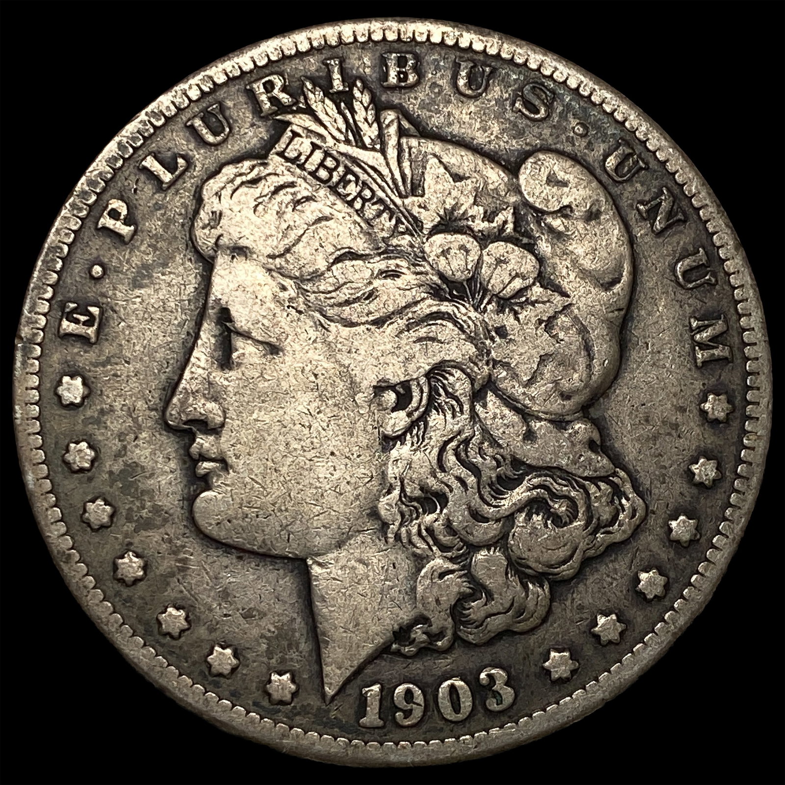 1903-S Silver Morgan Dollar LIGHTLY CIRCULATED: 1903-S Silver Morgan Dollar LIGHTLY CIRCULATED