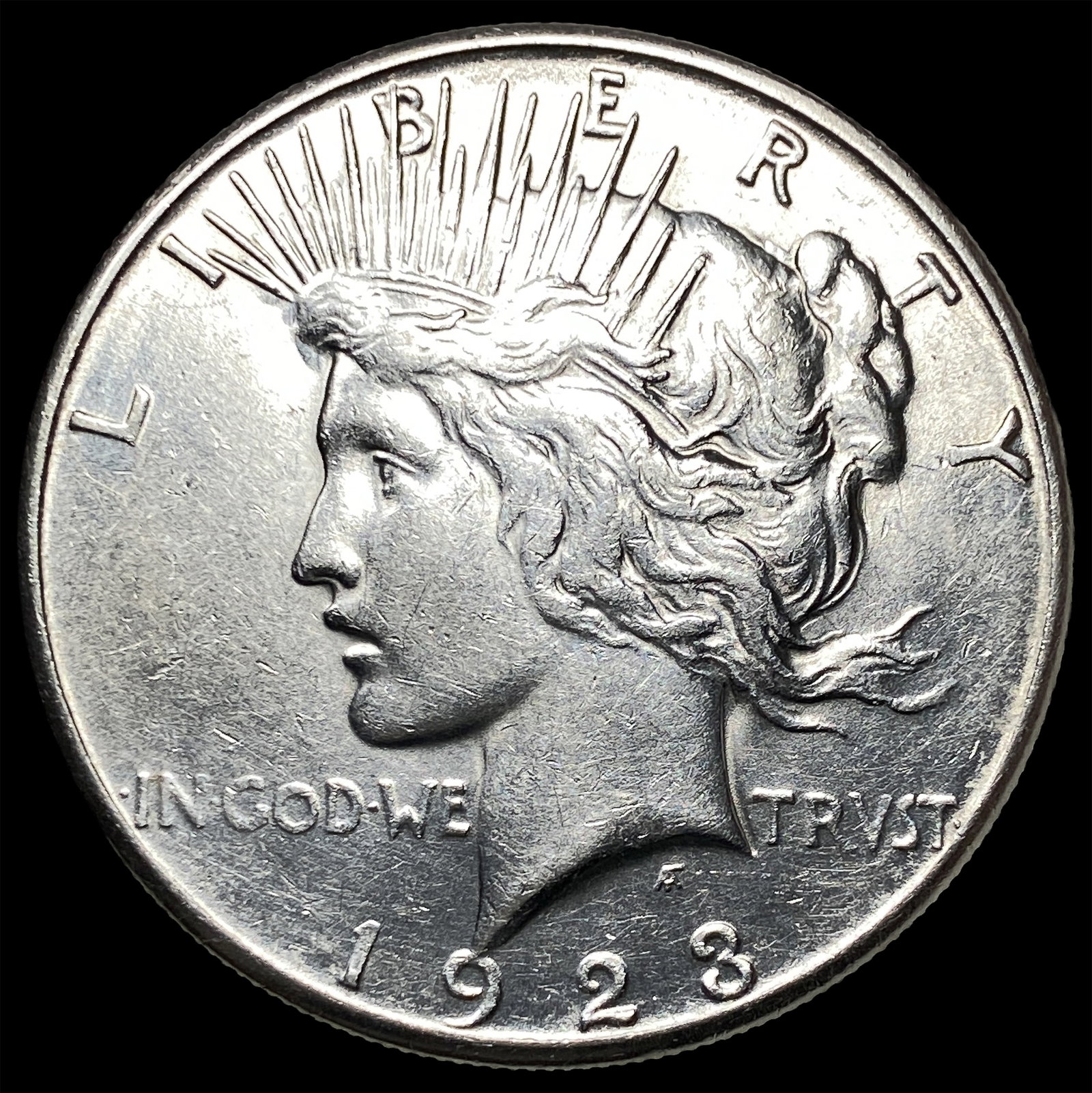 1923 Silver Peace Dollar UNCIRCULATED: 1923 Silver Peace Dollar UNCIRCULATED