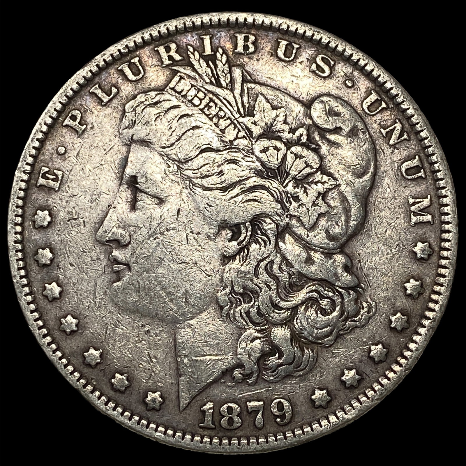 1879-S Silver Morgan Dollar NEARLY UNCIRCULATED: 1879-S Silver Morgan Dollar NEARLY UNCIRCULATED