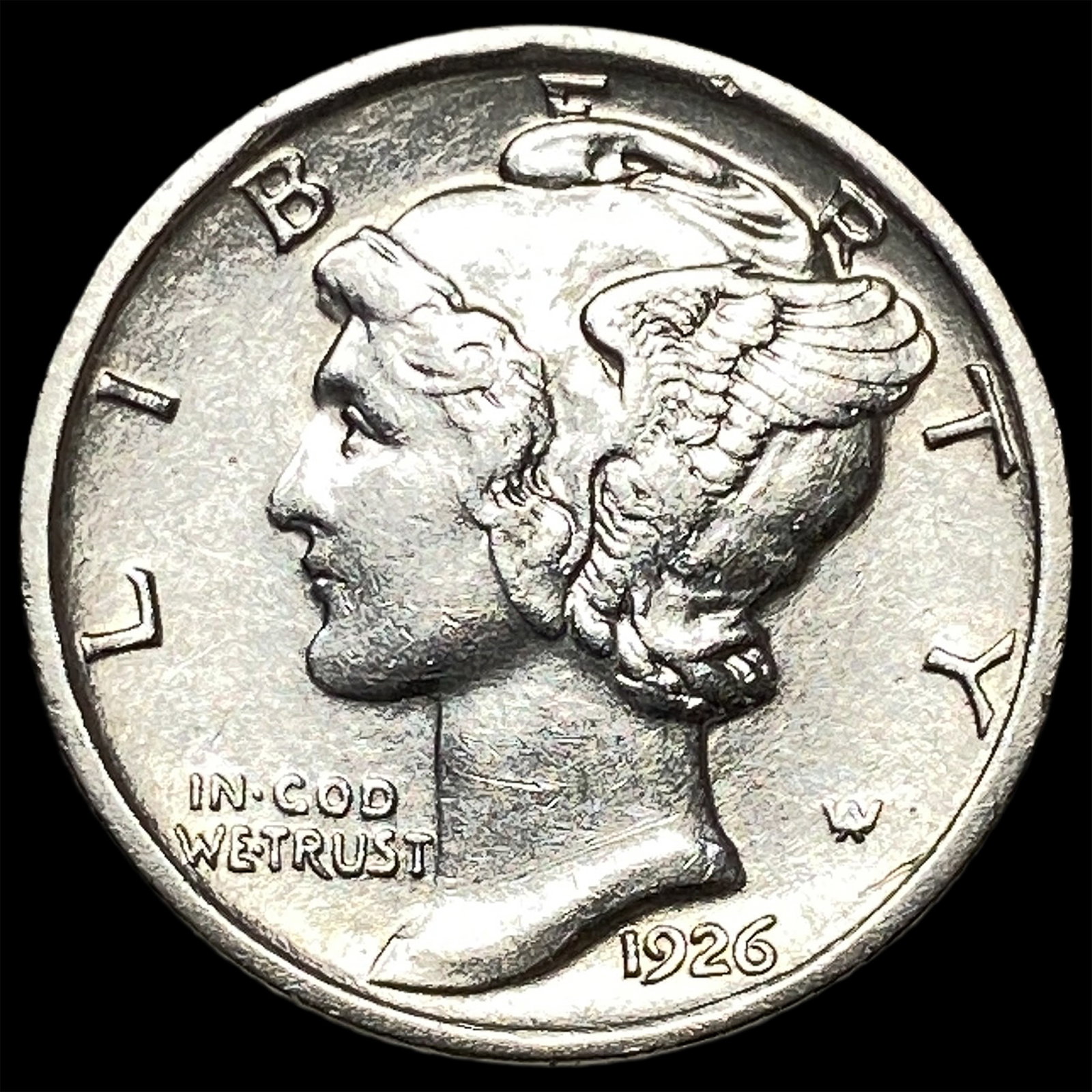 1926-D Silver Mercury Dime UNCIRCULATED: 1926-D Silver Mercury Dime UNCIRCULATED