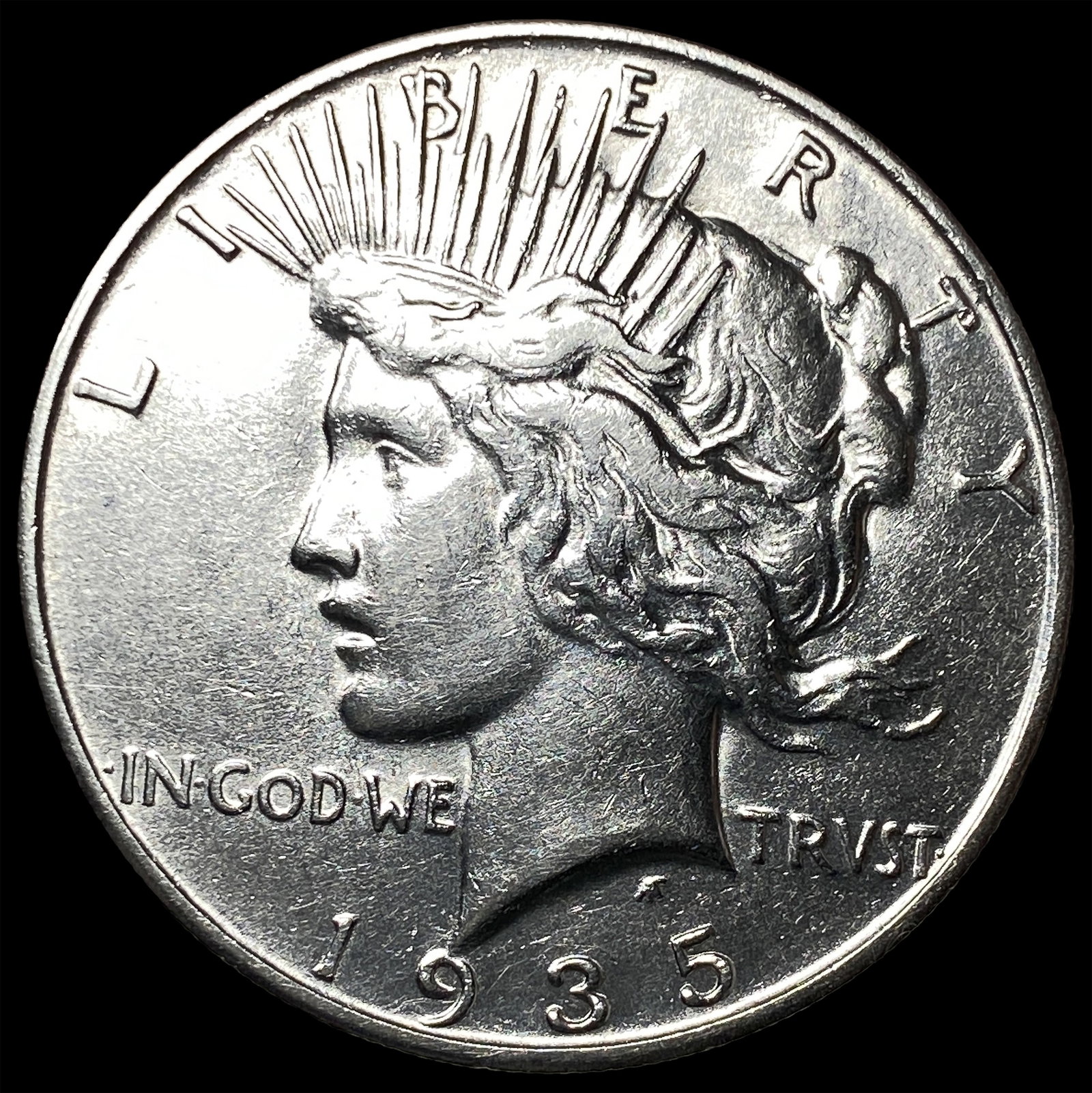 1935 Silver Peace Dollar UNCIRCULATED: 1935 Silver Peace Dollar UNCIRCULATED