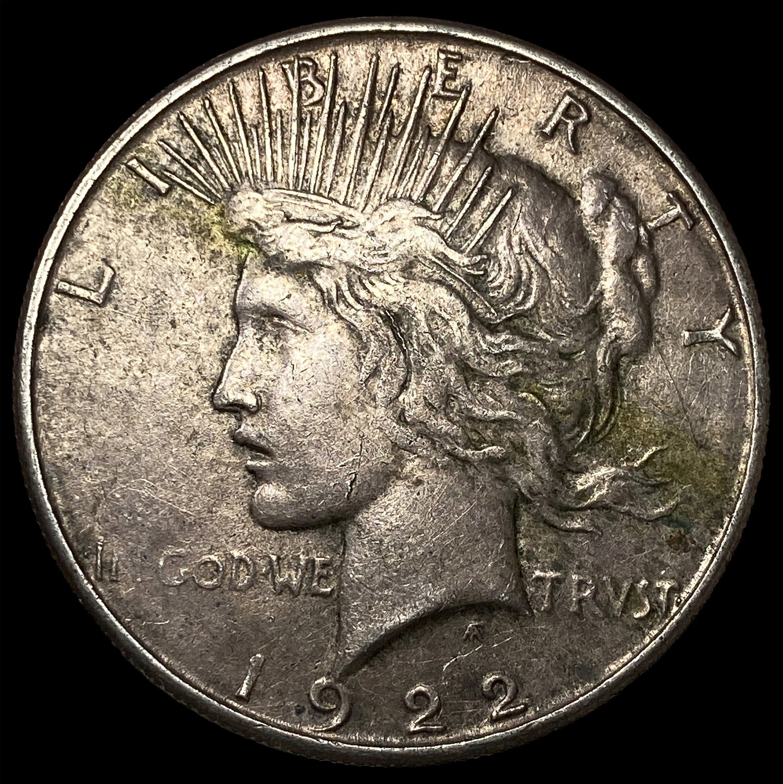 1922 Silver Peace Dollar CLOSELY UNCIRCULATED: 1922 Silver Peace Dollar CLOSELY UNCIRCULATED