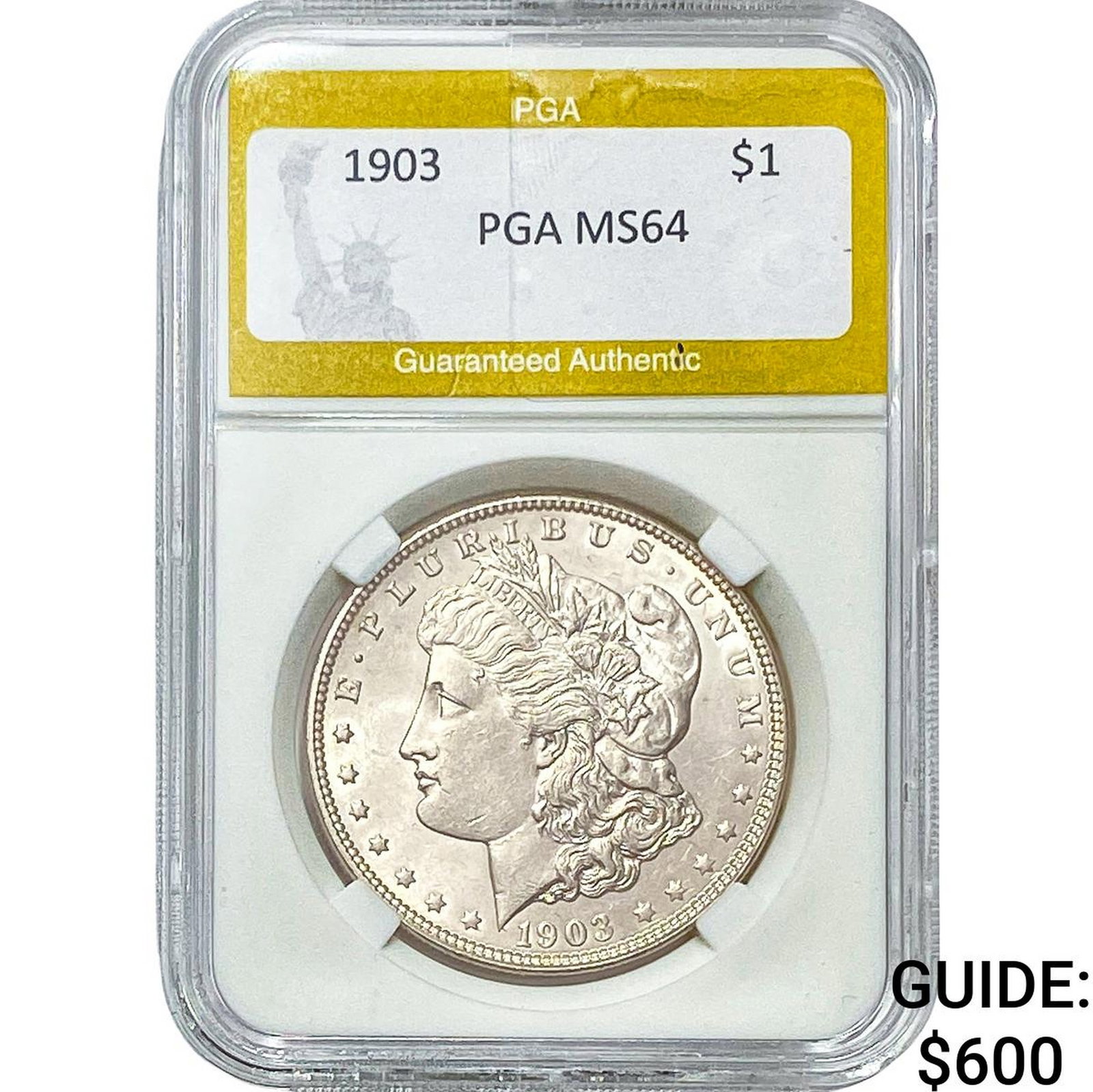 1903 Morgan Silver Dollar PGA MS64: 1903 Morgan Silver Dollar PGA MS64