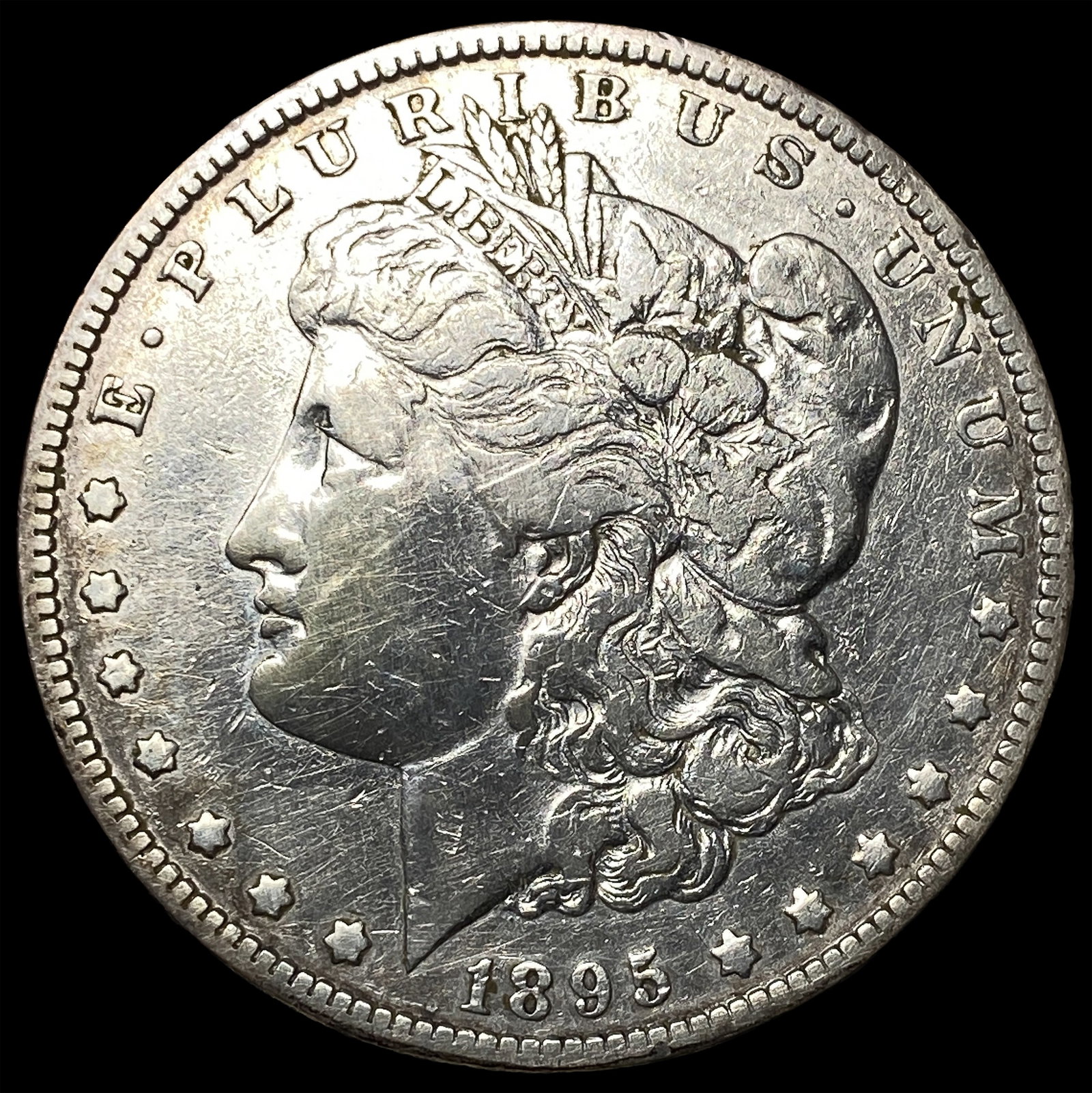 1895-O Silver Morgan Dollar NEARLY UNCIRCULATED: 1895-O Silver Morgan Dollar NEARLY UNCIRCULATED