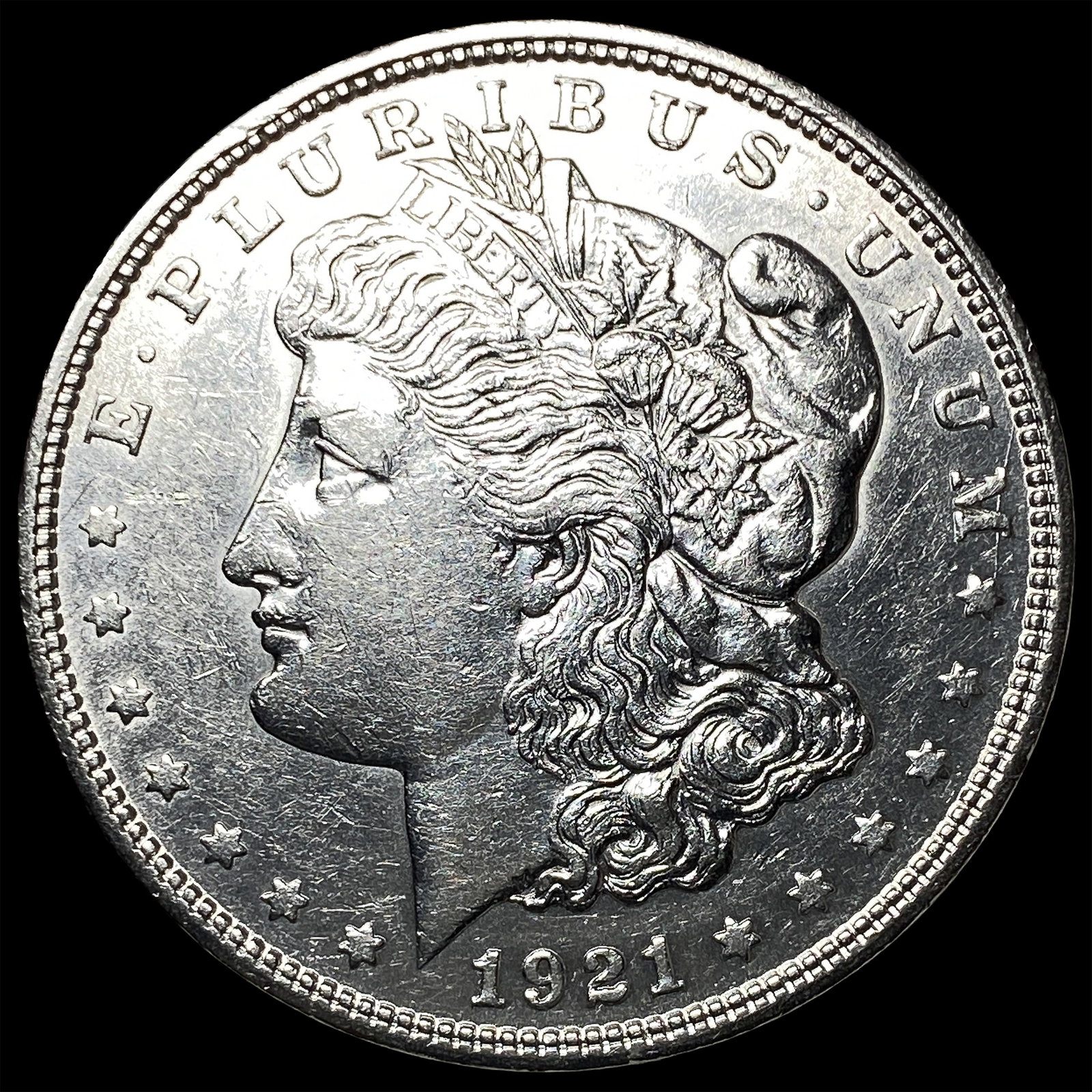 1921 Silver Morgan Dollar NICELY CIRCULATED: 1921 Silver Morgan Dollar NICELY CIRCULATED