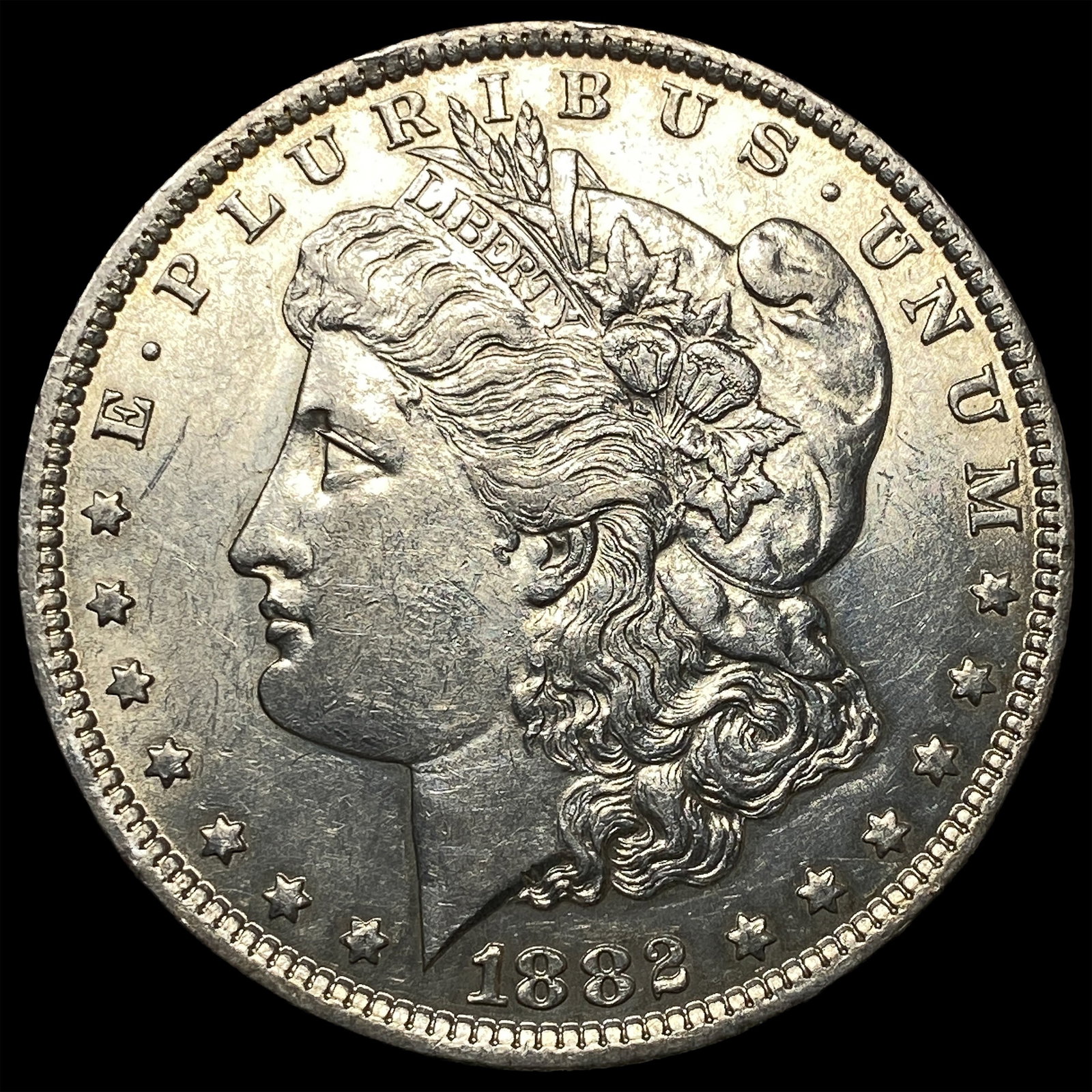 1882-S Silver Morgan Dollar CHOICE BU: 1882-S Silver Morgan Dollar CHOICE BU