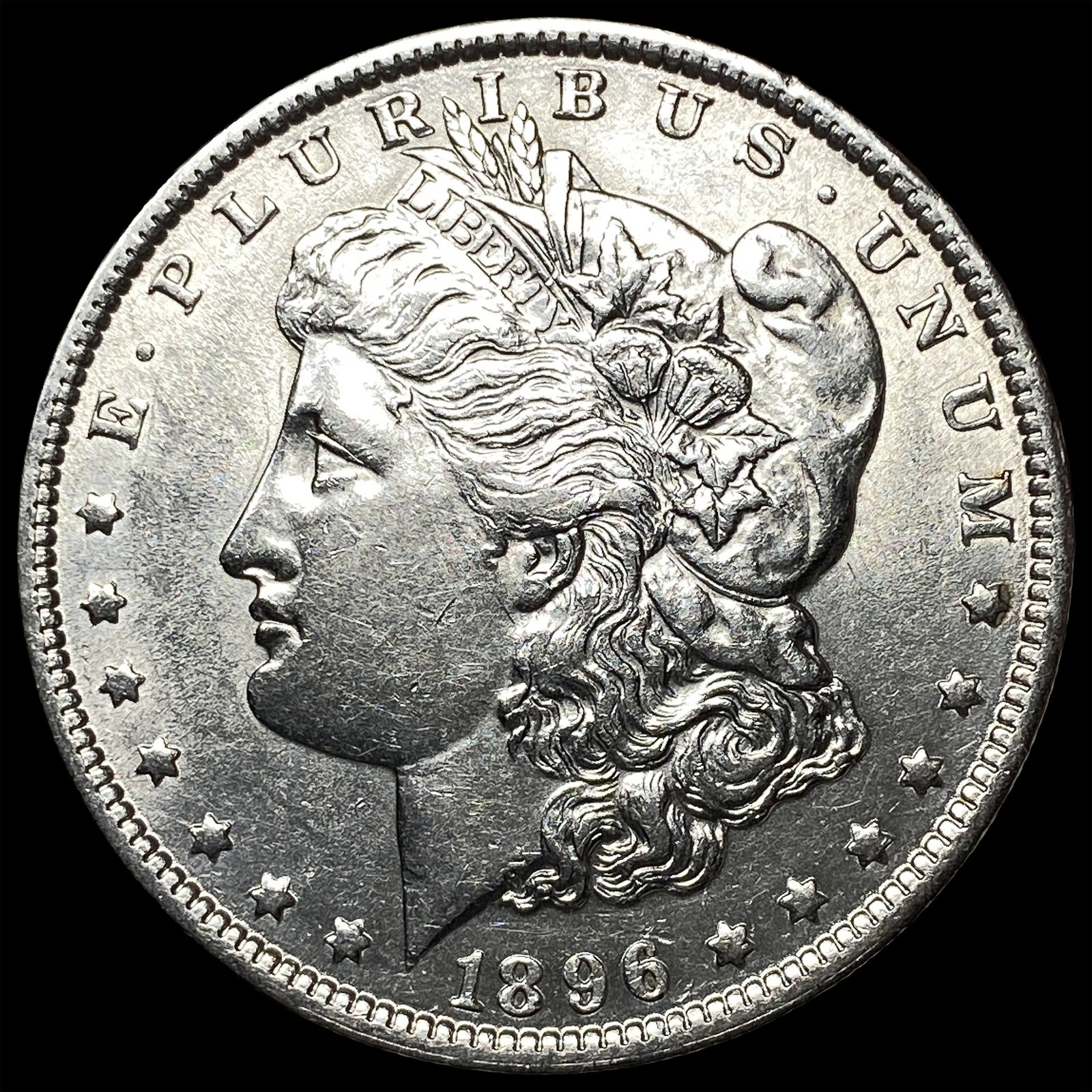 1896 Morgan Silver Dollar UNCIRCULATED: 1896 Morgan Silver Dollar UNCIRCULATED