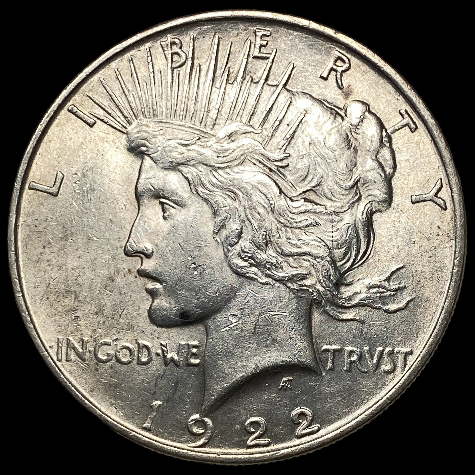 1922 Silver Peace Dollar UNCIRCULATED: 1922 Silver Peace Dollar UNCIRCULATED