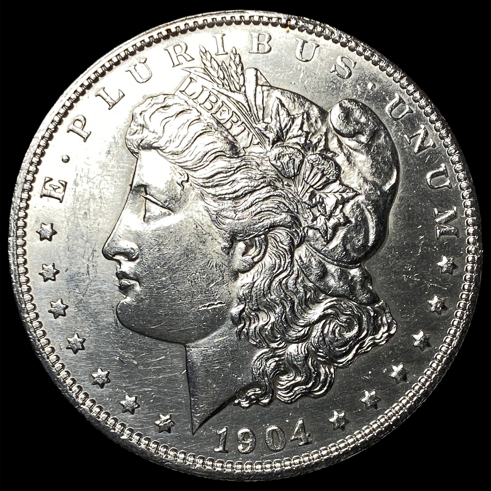 1904-O Silver Morgan Dollar UNCIRCULATED: 1904-O Silver Morgan Dollar UNCIRCULATED