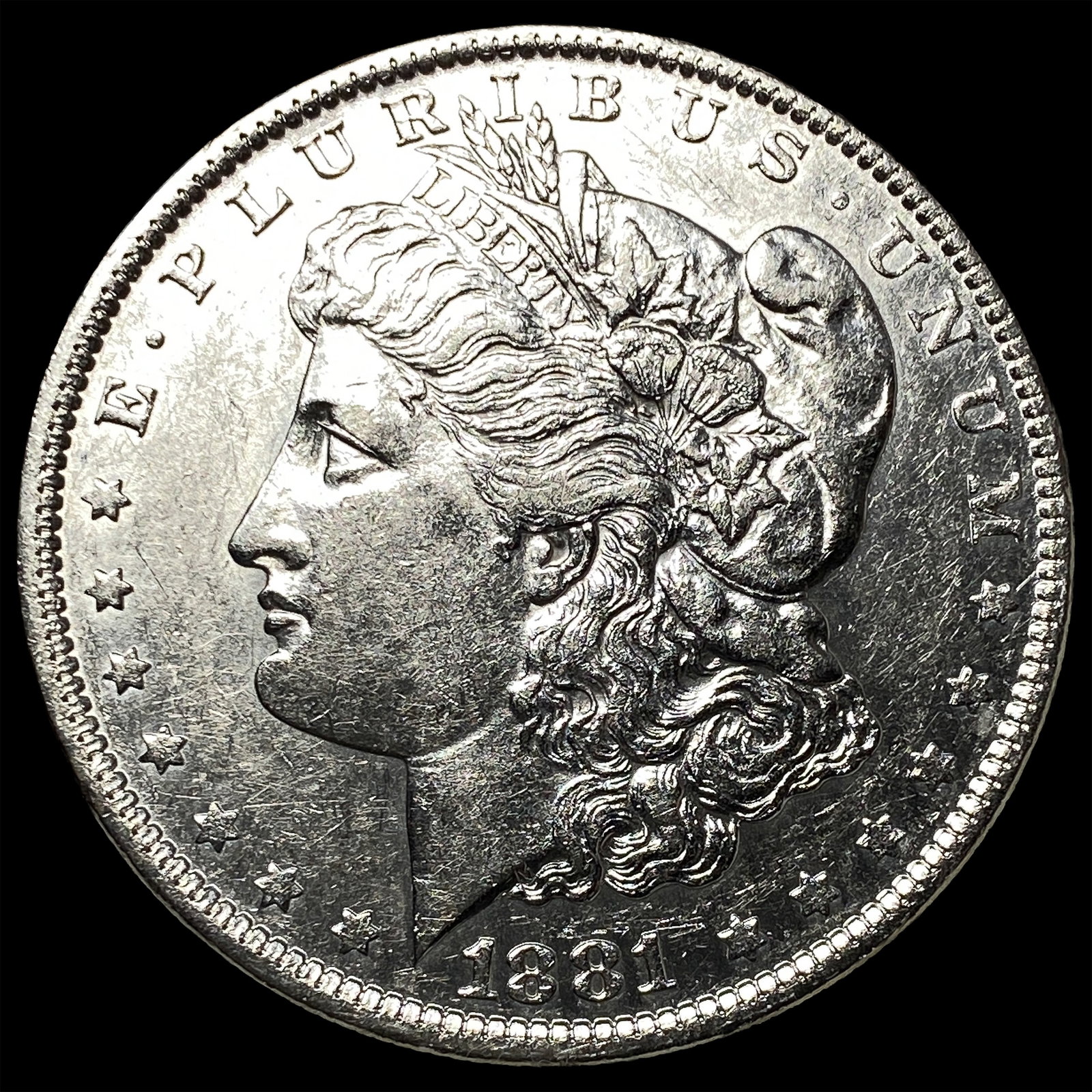 1881 Morgan Silver Dollar UNCIRCULATED: 1881 Morgan Silver Dollar UNCIRCULATED