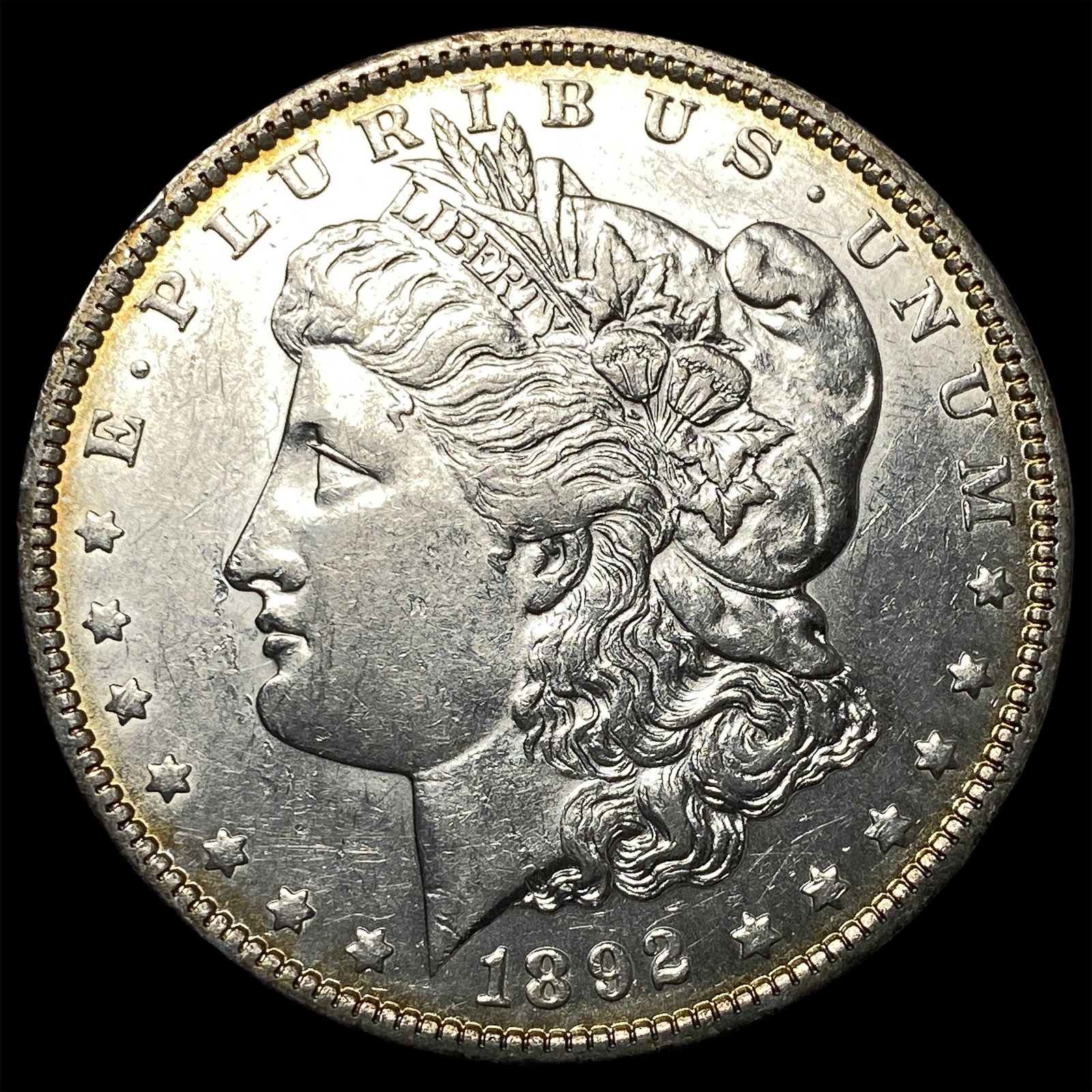 1892-S Silver Morgan Dollar UNCIRCULATED: 1892-S Silver Morgan Dollar UNCIRCULATED