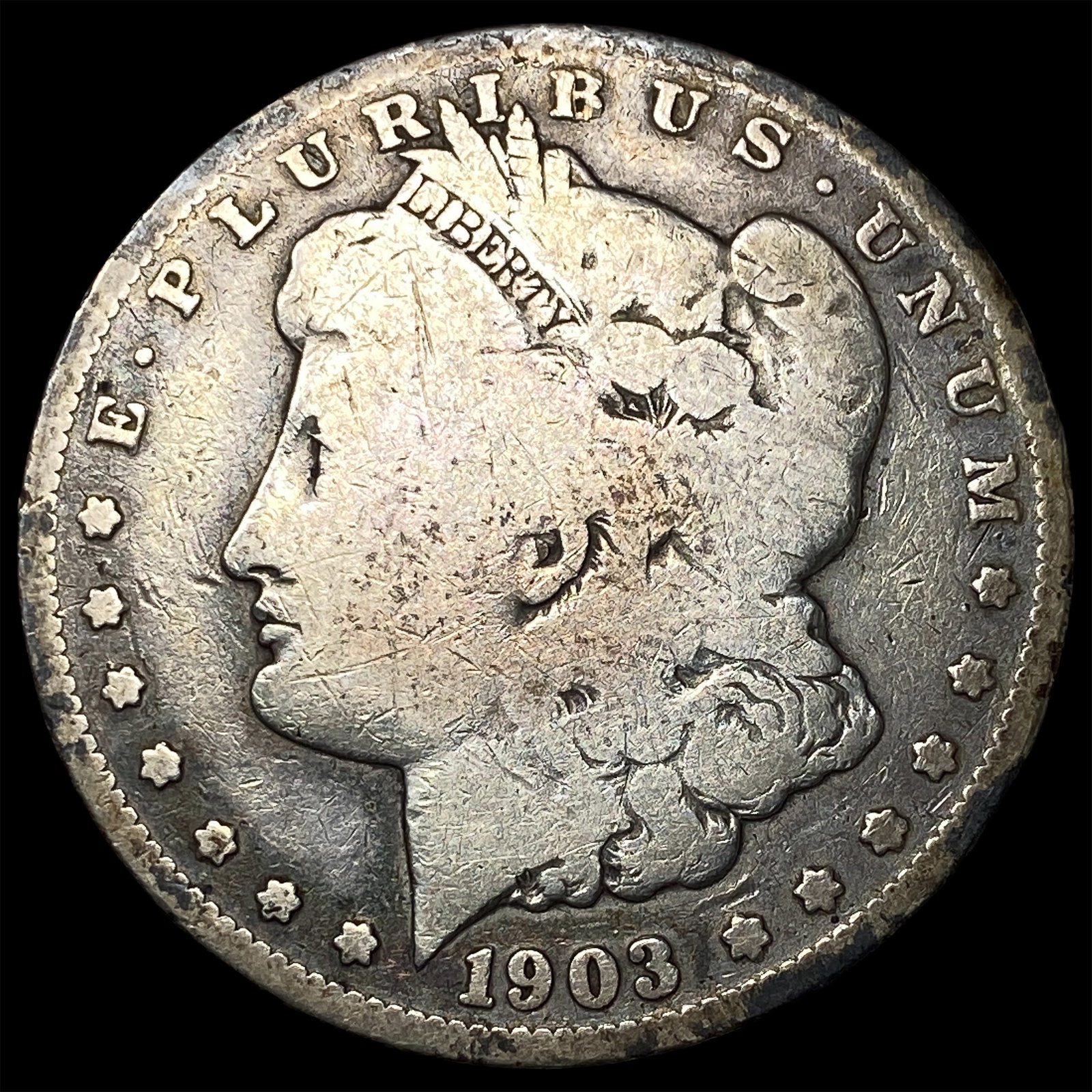1903-S Silver Morgan Dollar NICELY CIRCULATED: 1903-S Silver Morgan Dollar NICELY CIRCULATED