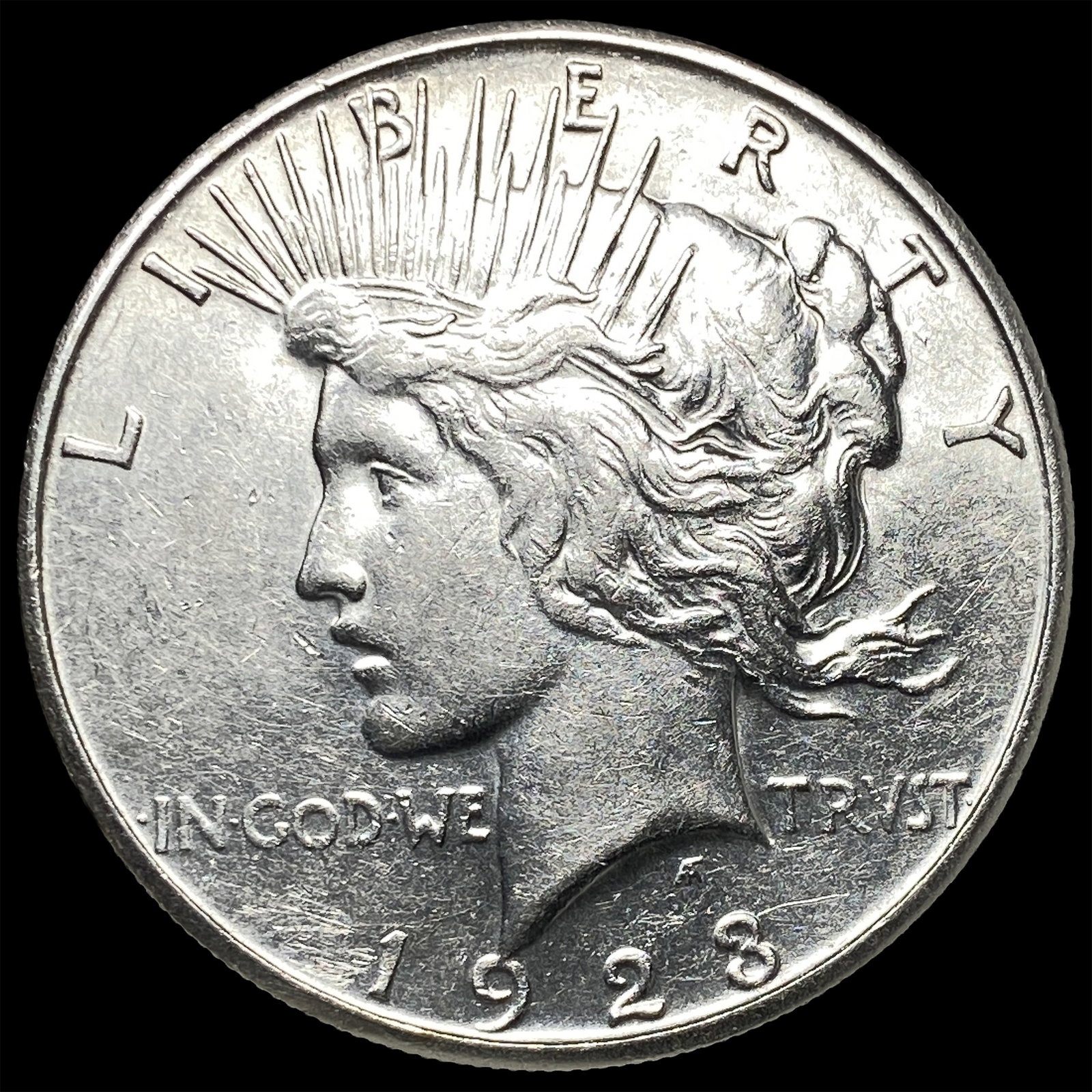 1923 Peace Silver Dollar CHOICE AU: 1923 Peace Silver Dollar CHOICE AU