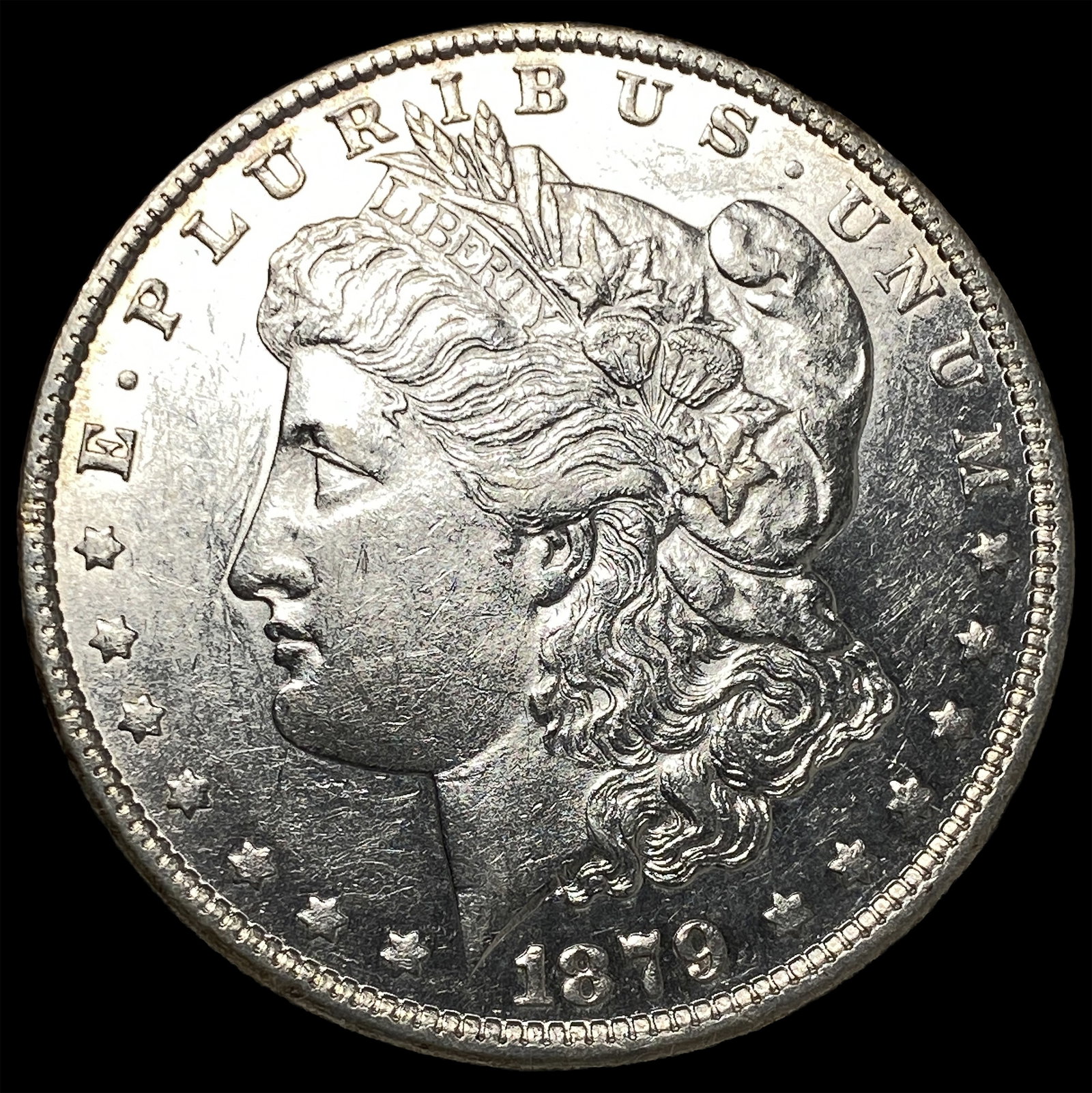 1879-S Silver Morgan Dollar UNCIRCULATED: 1879-S Silver Morgan Dollar UNCIRCULATED