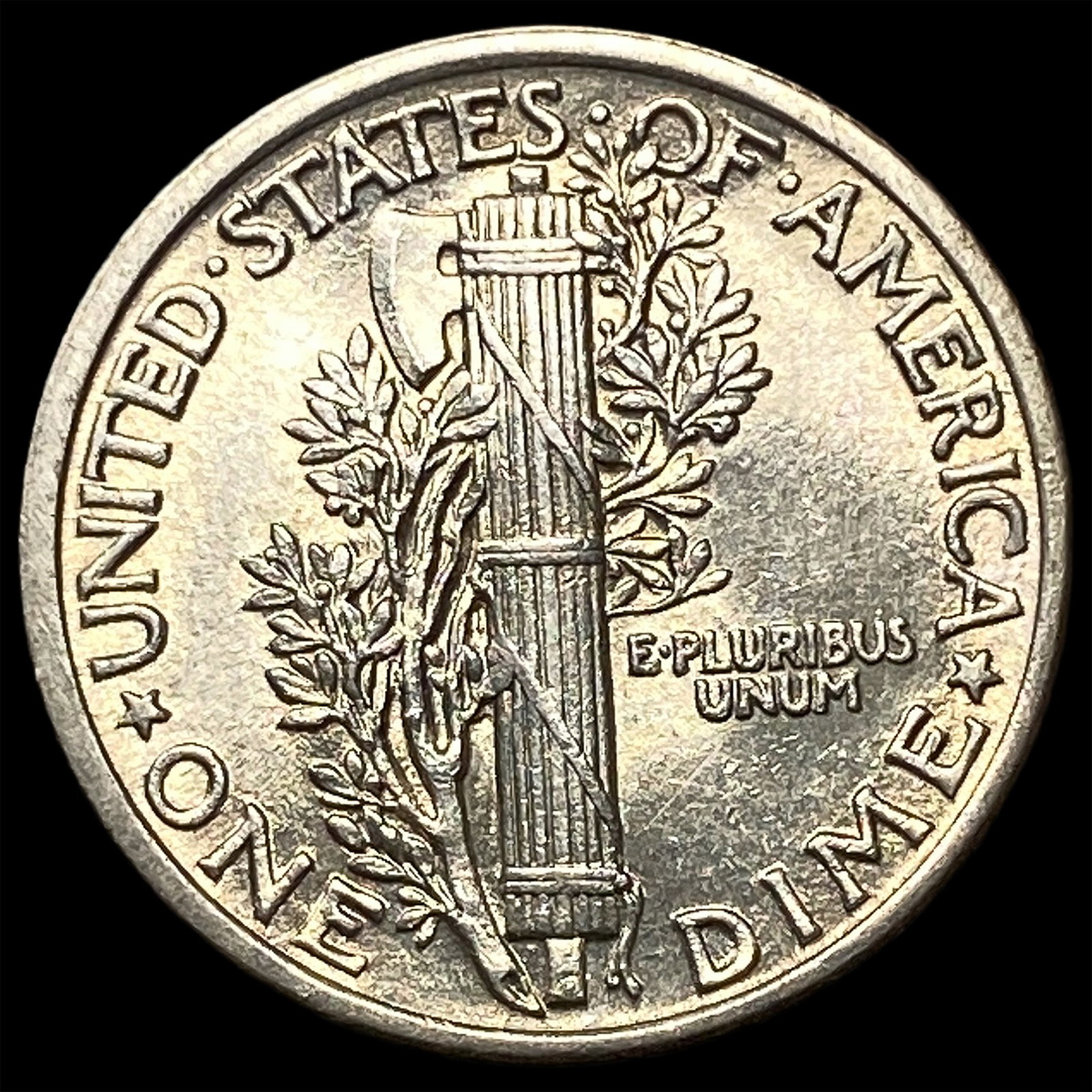 1916 Silver Mercury Dime UNCIRCULATED - 2