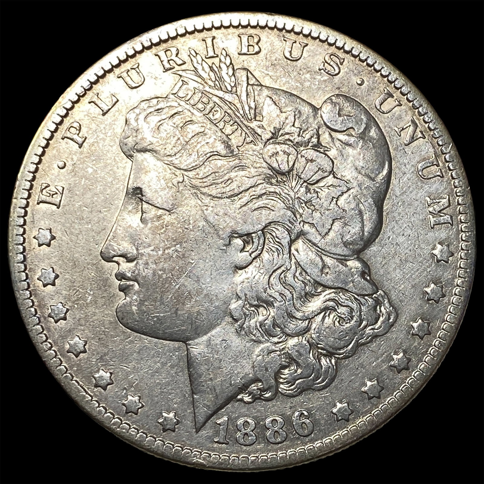 1886-O Silver Morgan Dollar LIGHTLY CIRCULATED: 1886-O Silver Morgan Dollar LIGHTLY CIRCULATED