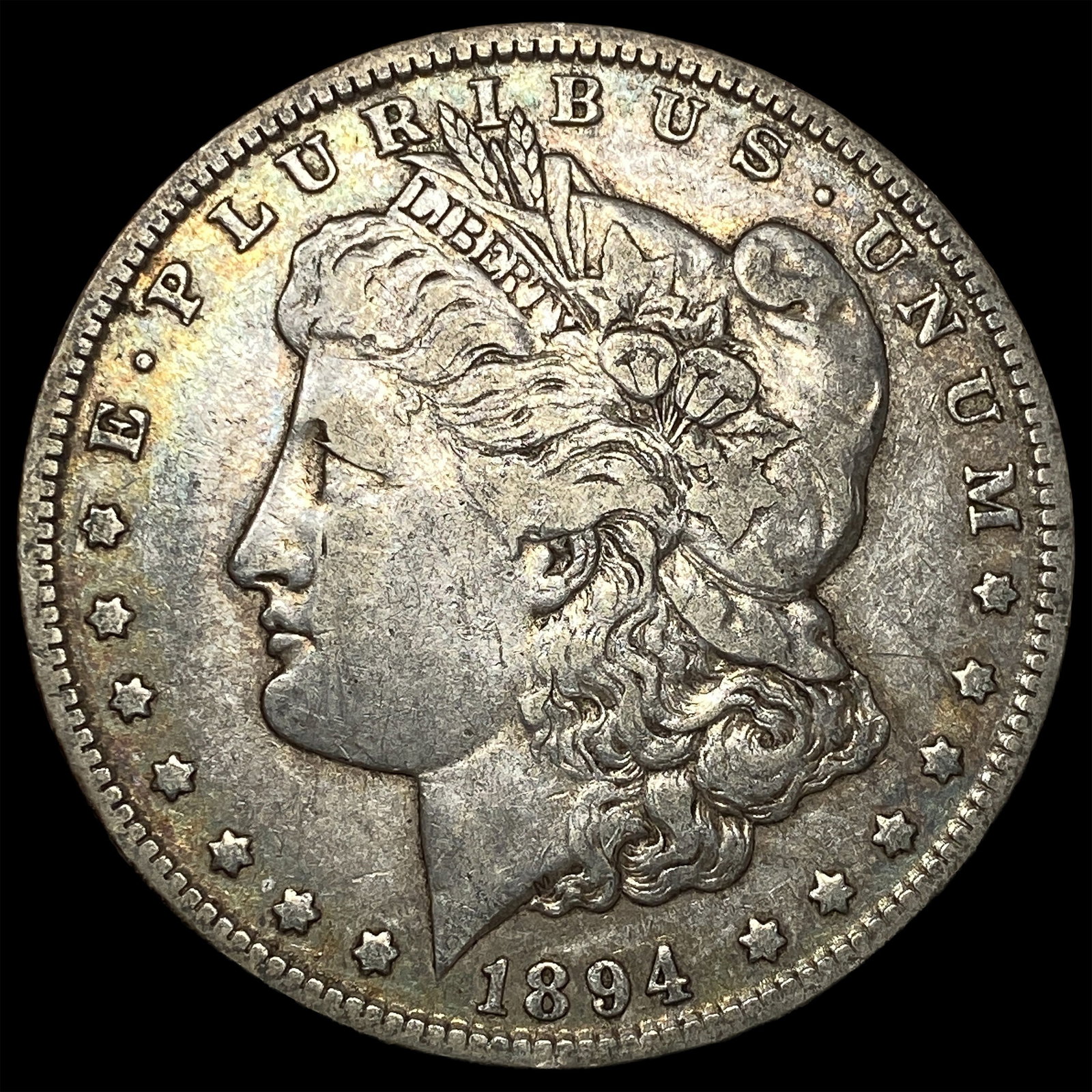 1894-O Silver Morgan Dollar NEARLY UNCIRCULATED: 1894-O Silver Morgan Dollar NEARLY UNCIRCULATED