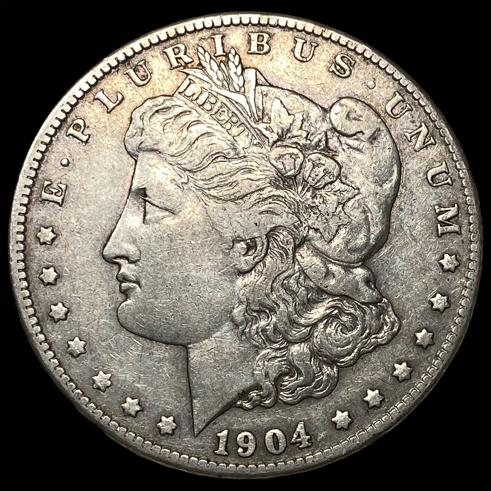 1904-S Silver Morgan Dollar NEARLY UNCIRCULATED: 1904-S Silver Morgan Dollar NEARLY UNCIRCULATED