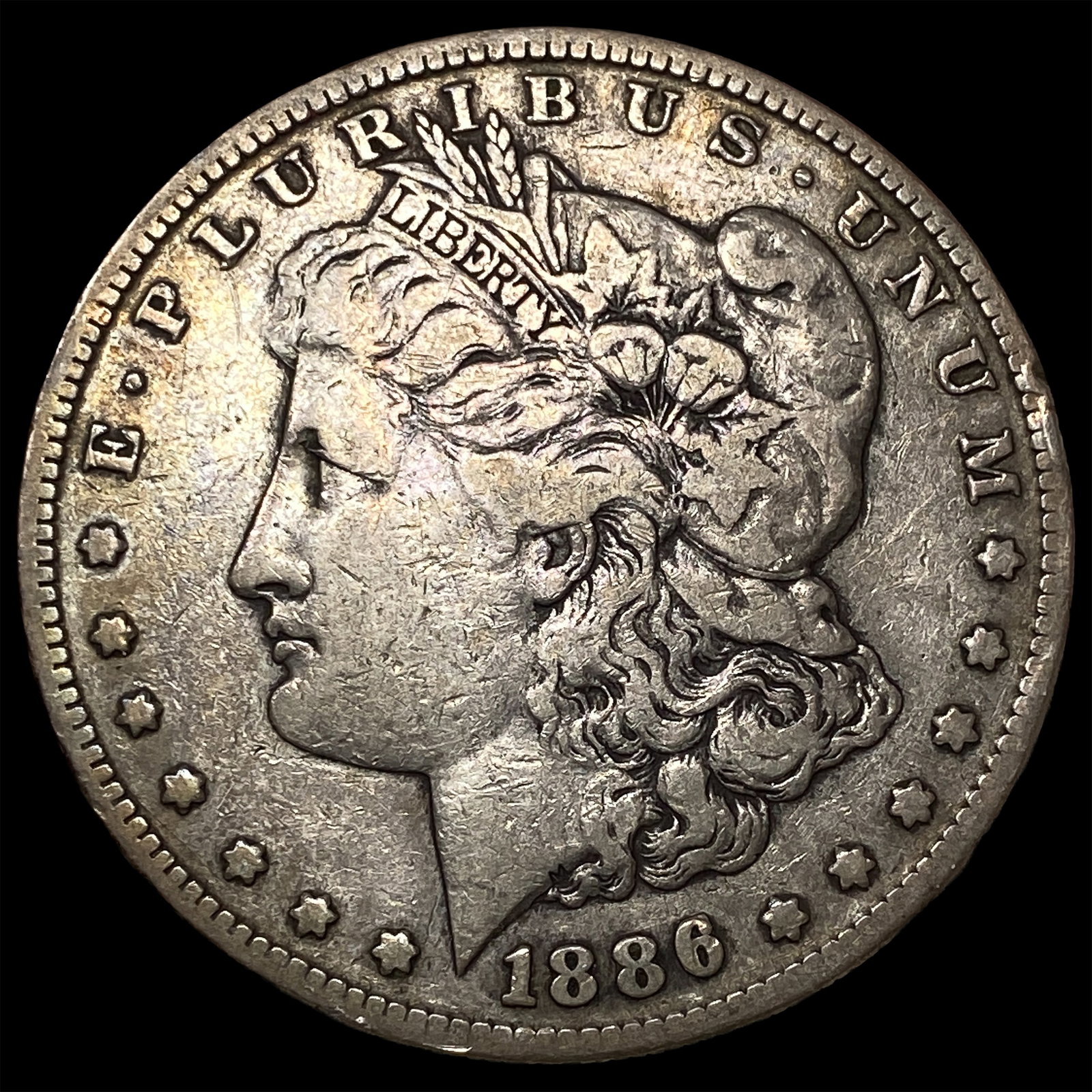 1886-O Silver Morgan Dollar NEARLY UNCIRCULATED: 1886-O Silver Morgan Dollar NEARLY UNCIRCULATED