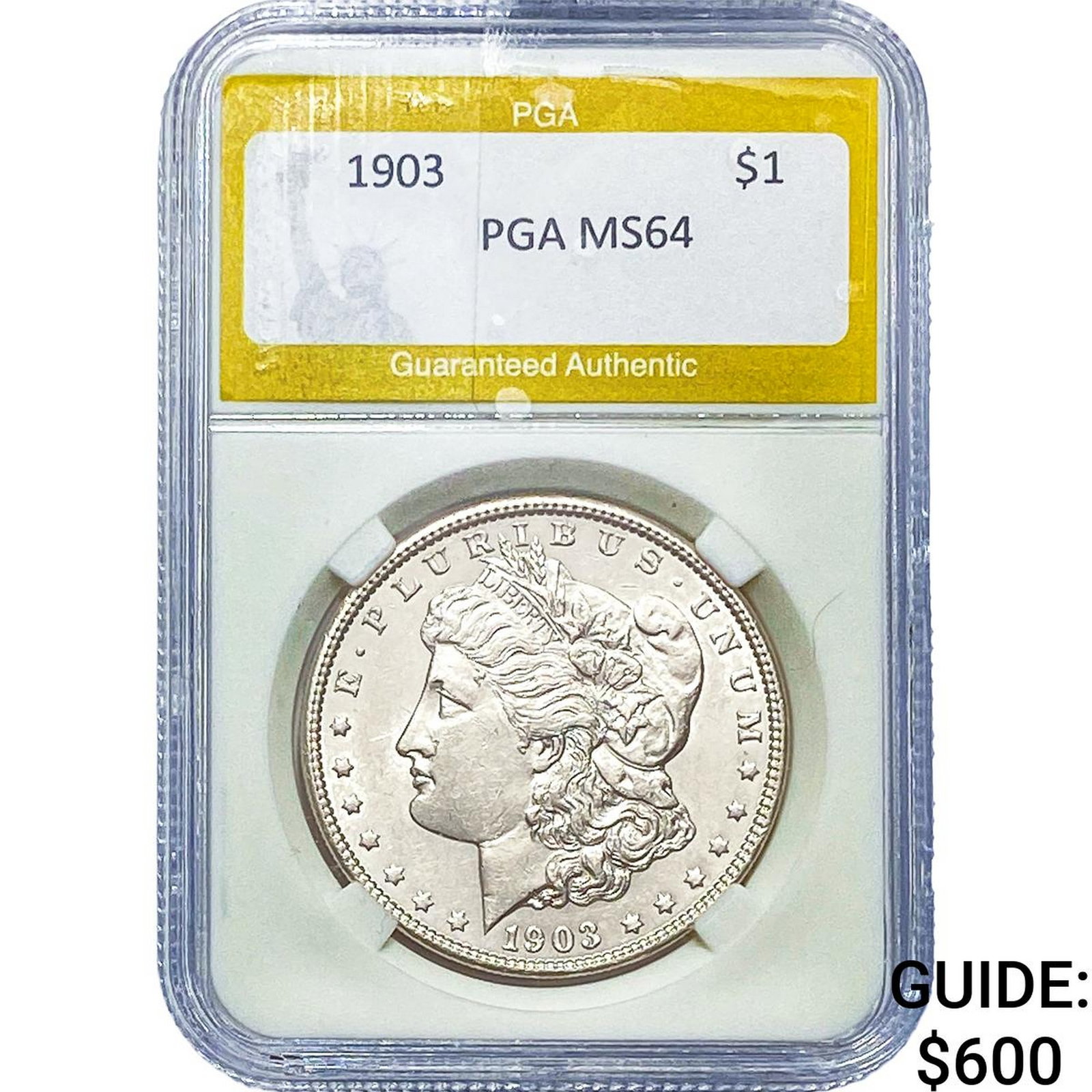 1903 Morgan Silver Dollar PGA MS64: 1903 Morgan Silver Dollar PGA MS64