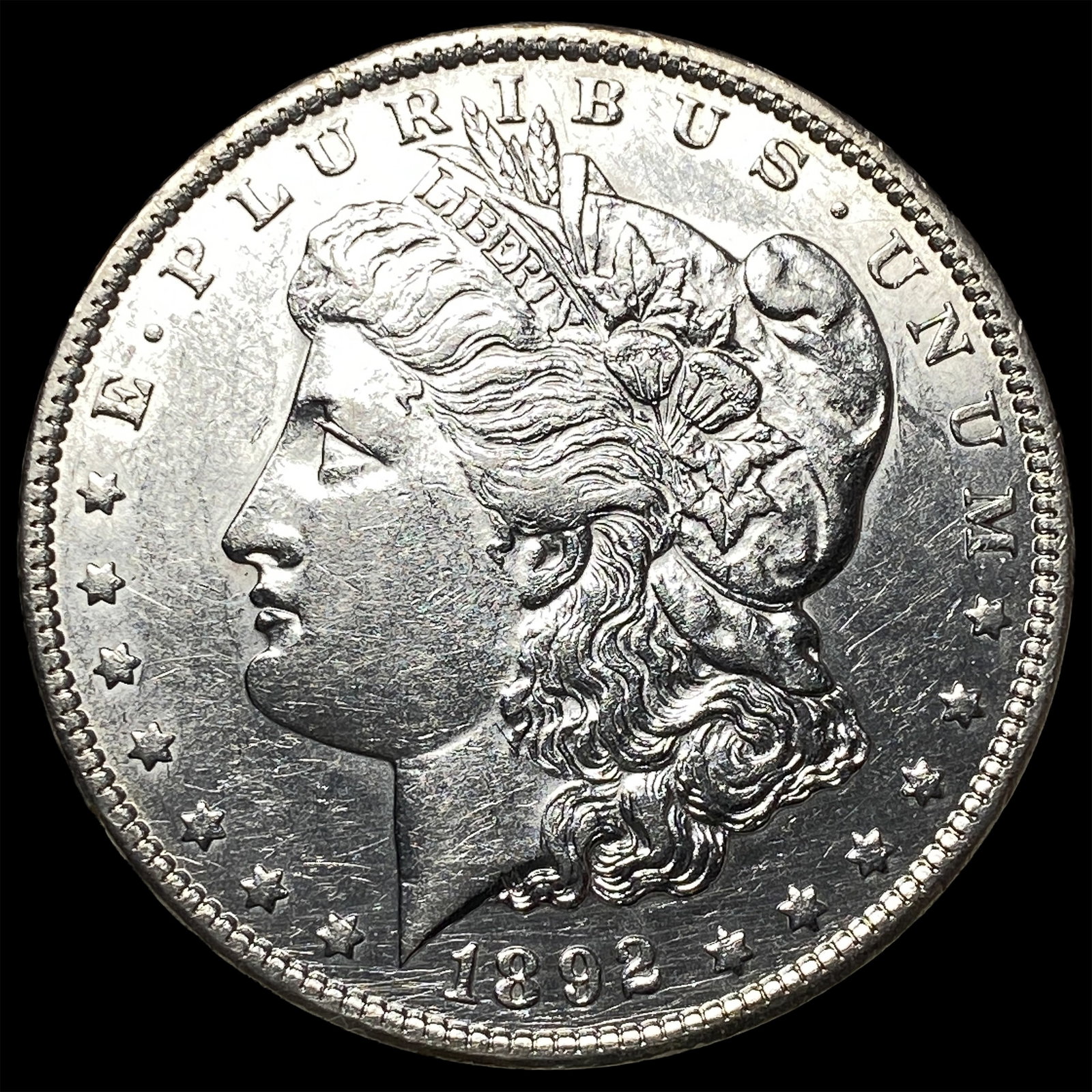 1892-S Silver Morgan Dollar UNCIRCULATED: 1892-S Silver Morgan Dollar UNCIRCULATED