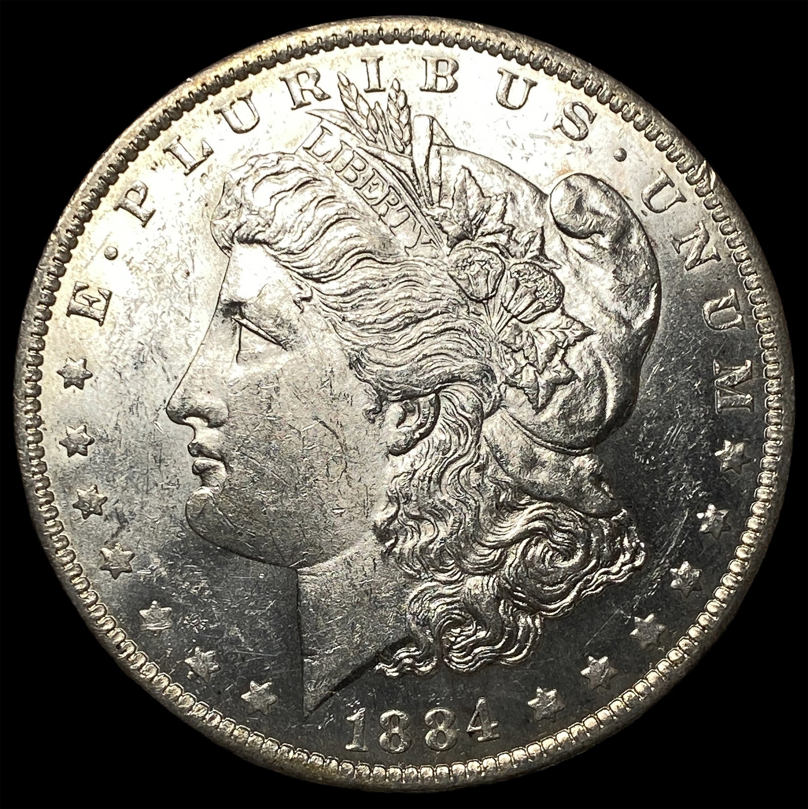1884-O Silver Morgan Dollar CHOICE BU: 1884-O Silver Morgan Dollar CHOICE BU
