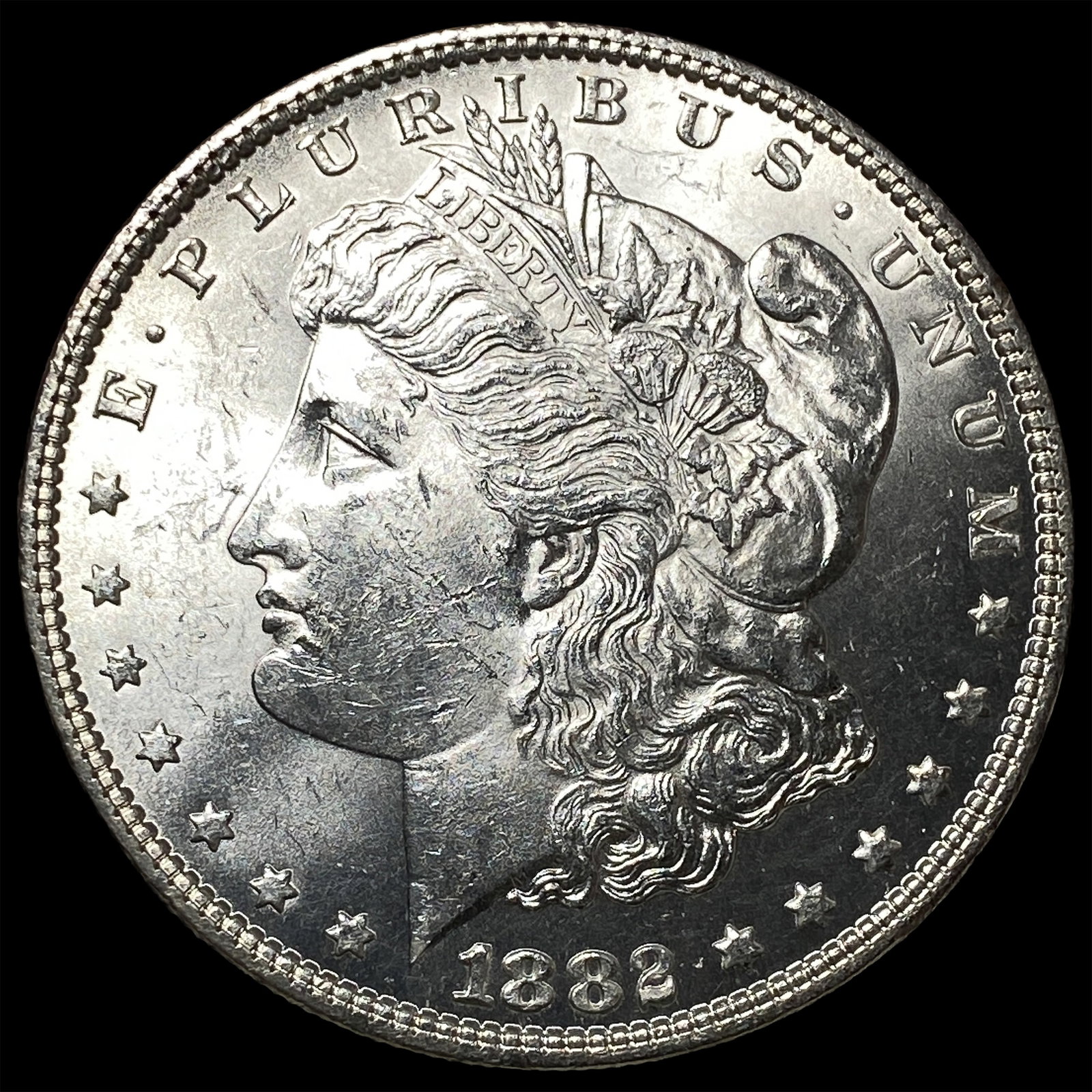 1882-S Silver Morgan Dollar UNCIRCULATED: 1882-S Silver Morgan Dollar UNCIRCULATED