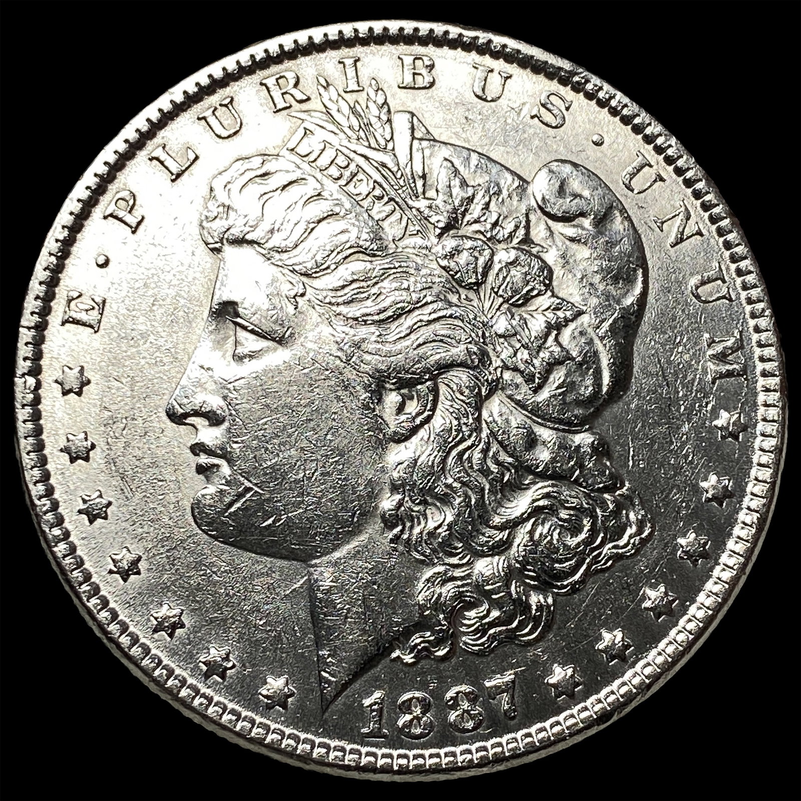 1887 Morgan Silver Dollar UNCIRCULATED: 1887 Morgan Silver Dollar UNCIRCULATED