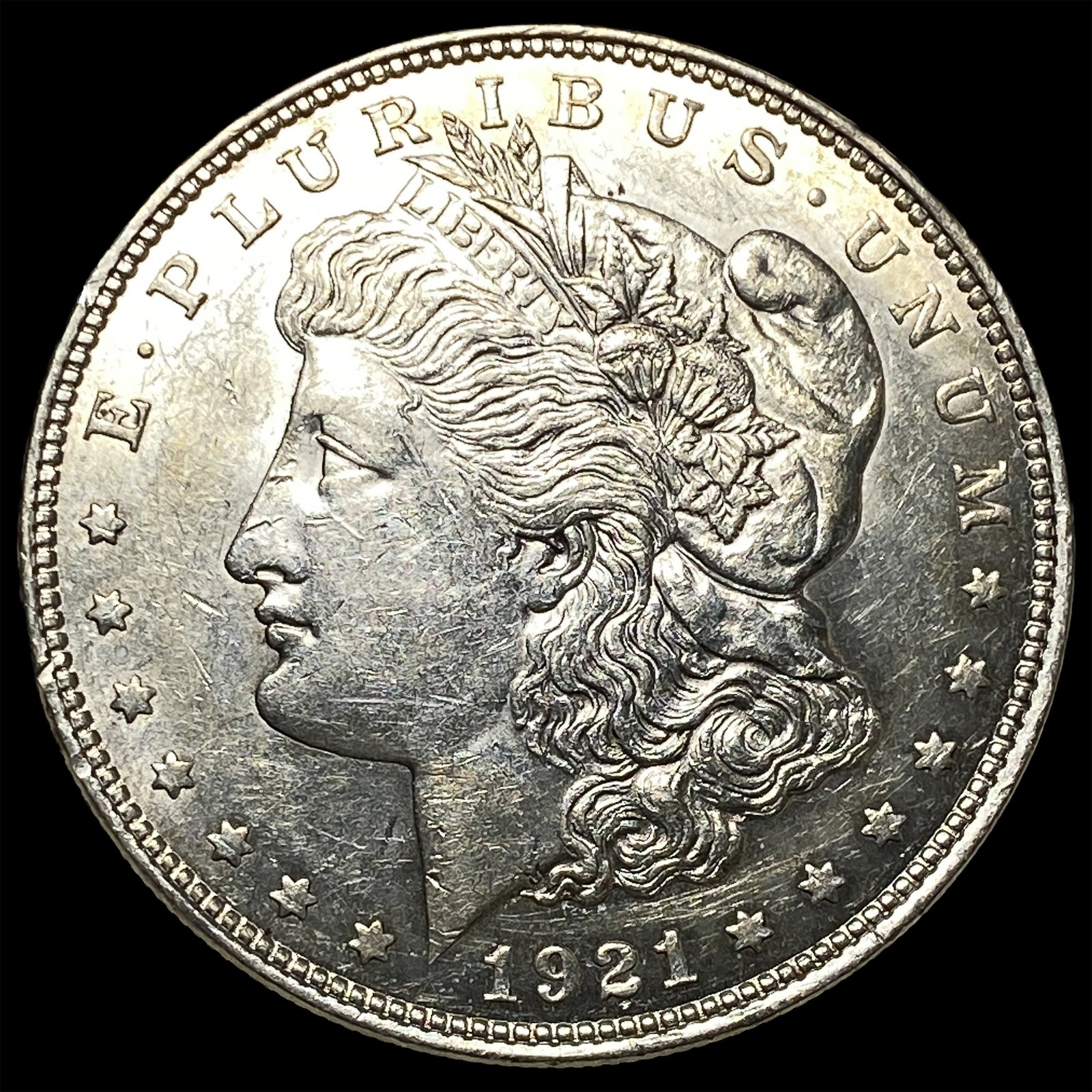 1921 Silver Morgan Dollar UNCIRCULATED: 1921 Silver Morgan Dollar UNCIRCULATED