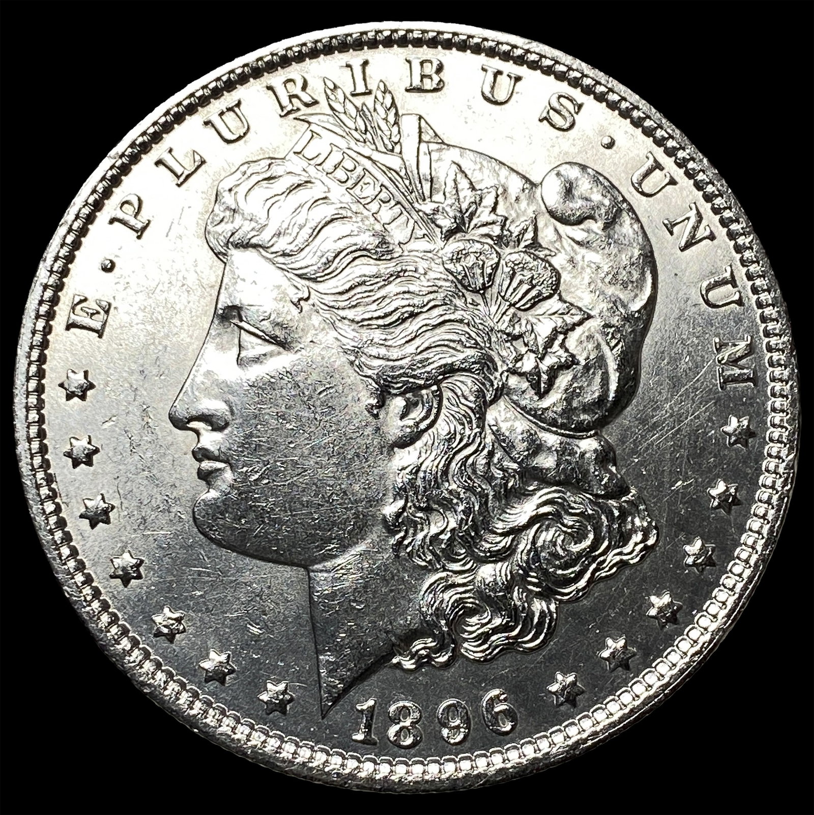 1896 Morgan Silver Dollar UNCIRCULATED: 1896 Morgan Silver Dollar UNCIRCULATED