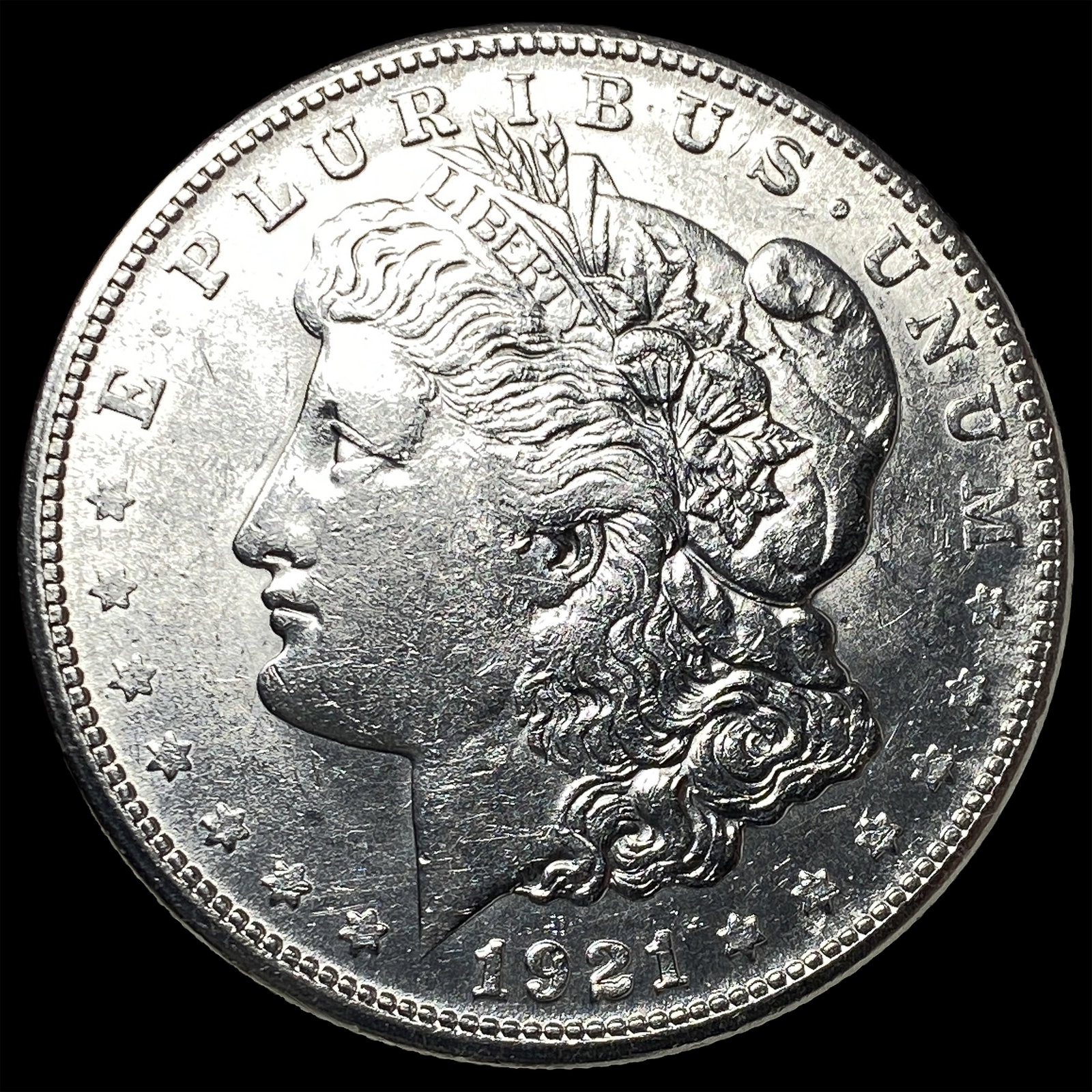 1921 Silver Morgan Dollar UNCIRCULATED: 1921 Silver Morgan Dollar UNCIRCULATED