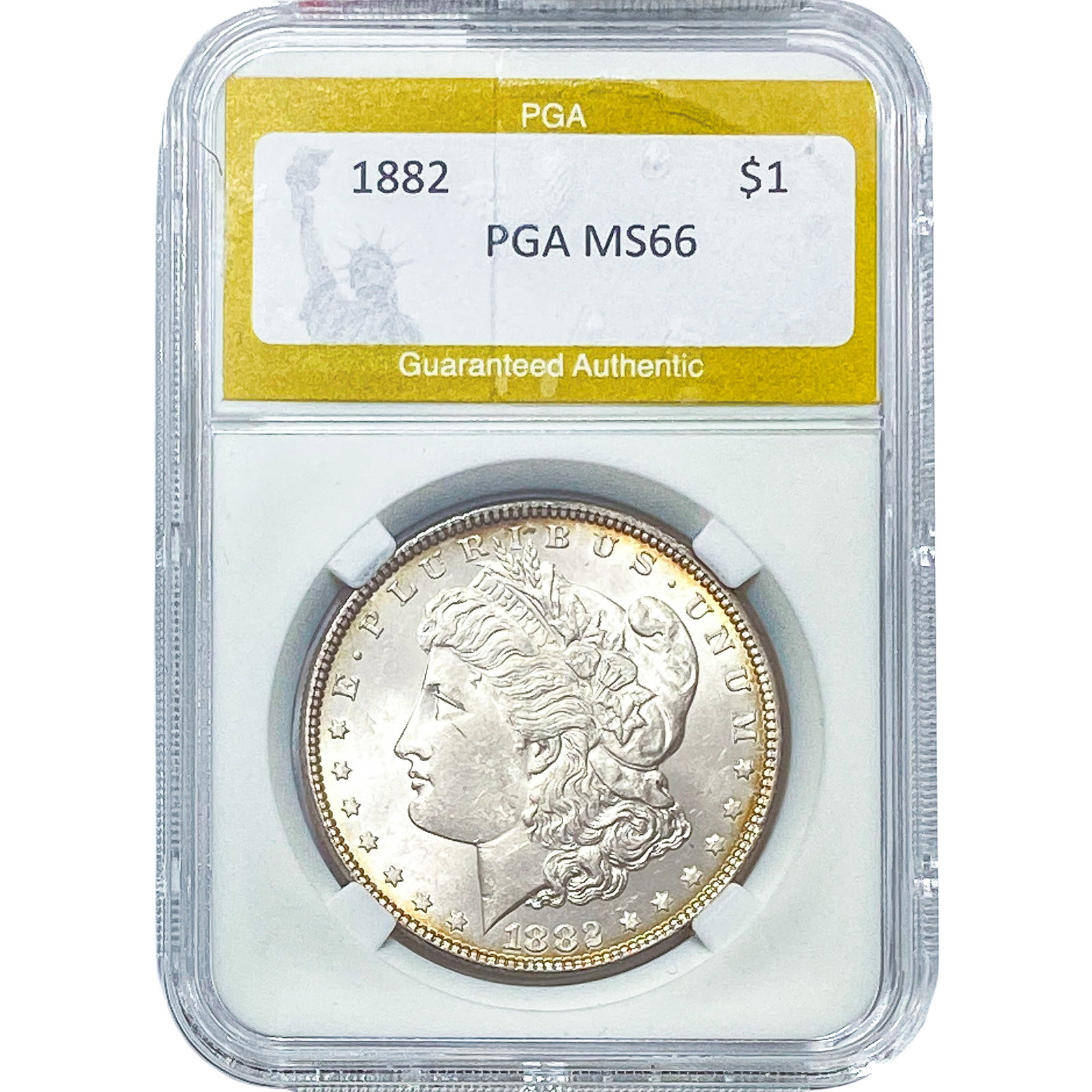 1882 Morgan Silver Dollar PGA MS66