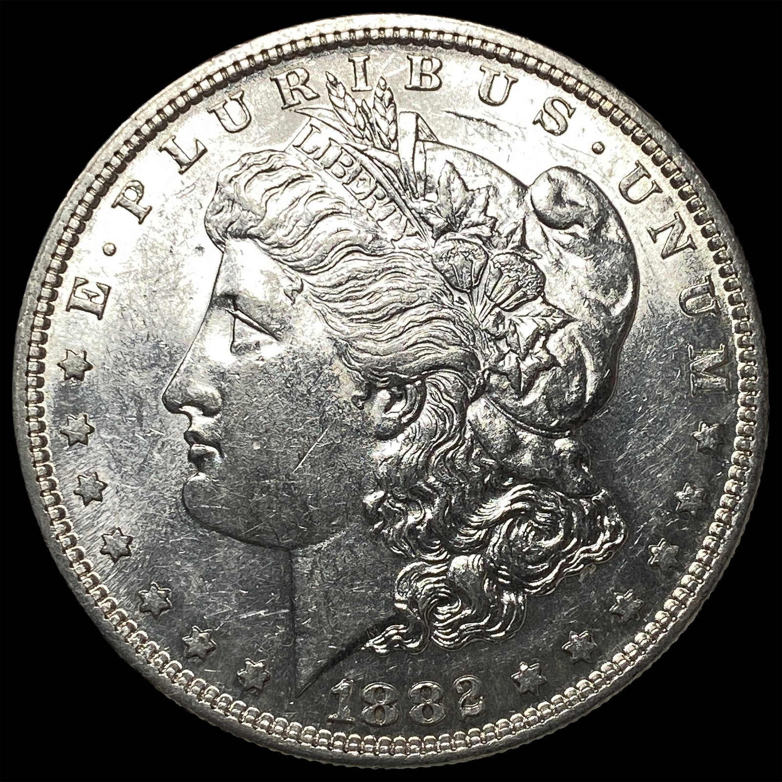 1882-S Silver Morgan Dollar UNCIRCULATED: 1882-S Silver Morgan Dollar UNCIRCULATED