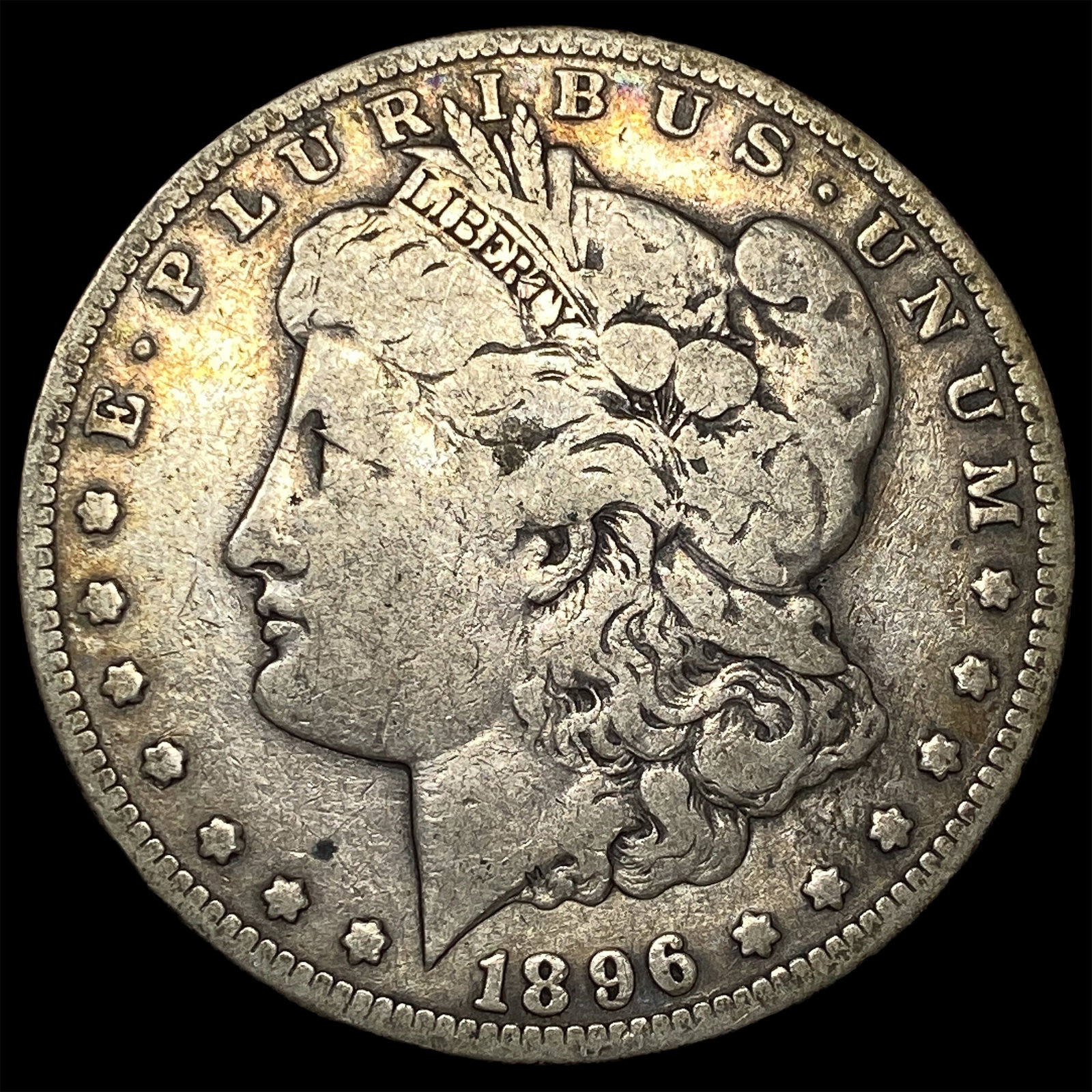 1896-S Silver Morgan Dollar LIGHTLY CIRCULATED: 1896-S Silver Morgan Dollar LIGHTLY CIRCULATED