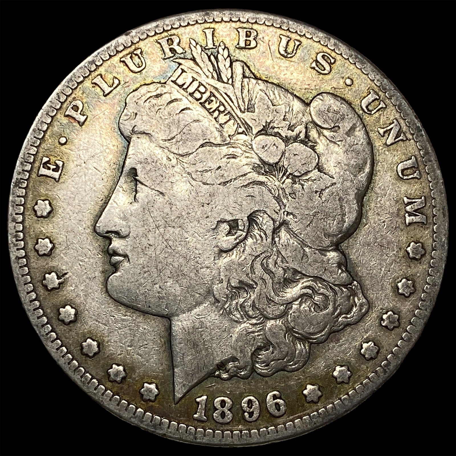 1896-S Silver Morgan Dollar LIGHTLY CIRCULATED: 1896-S Silver Morgan Dollar LIGHTLY CIRCULATED