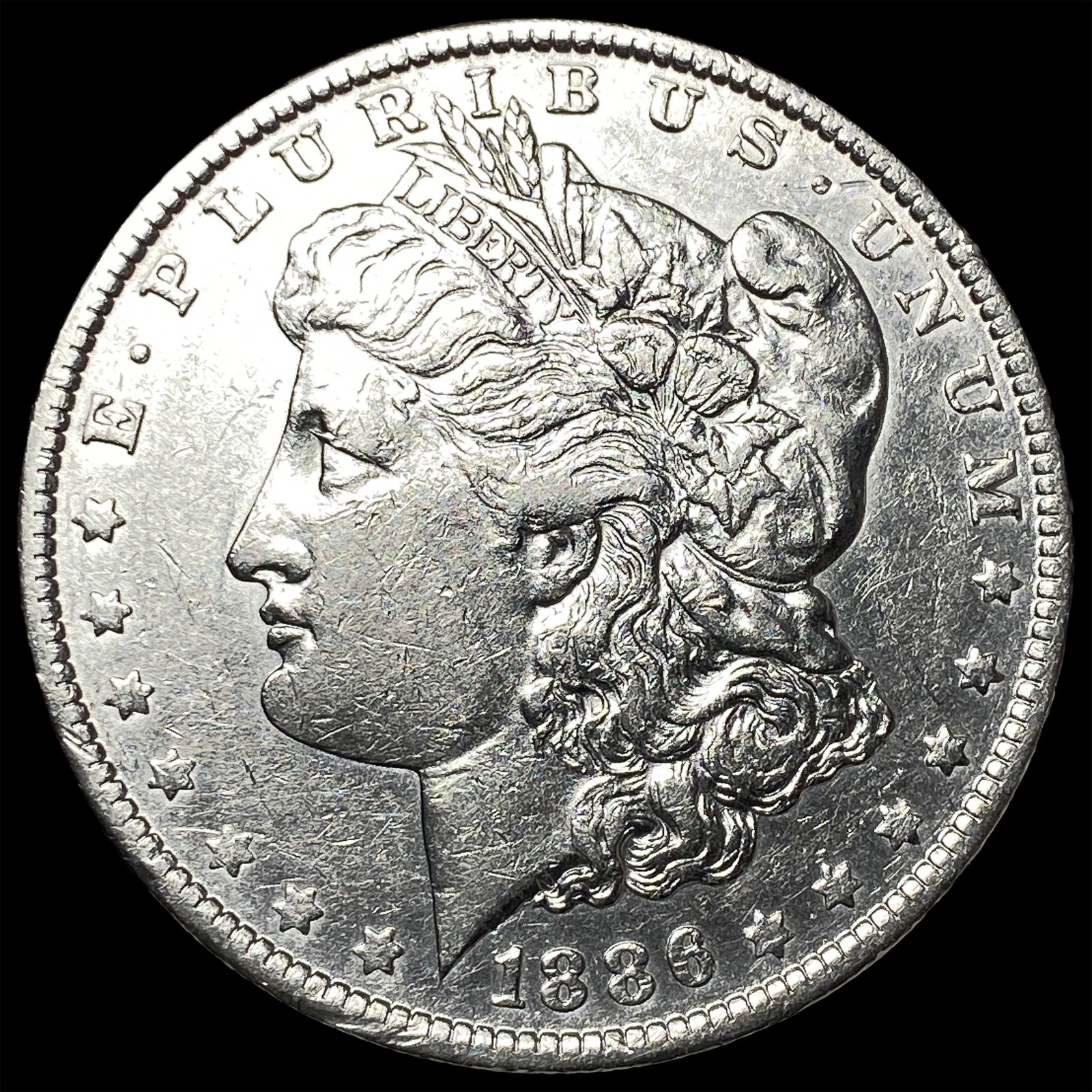 1886-O Silver Morgan Dollar CHOICE AU: 1886-O Silver Morgan Dollar CHOICE AU
