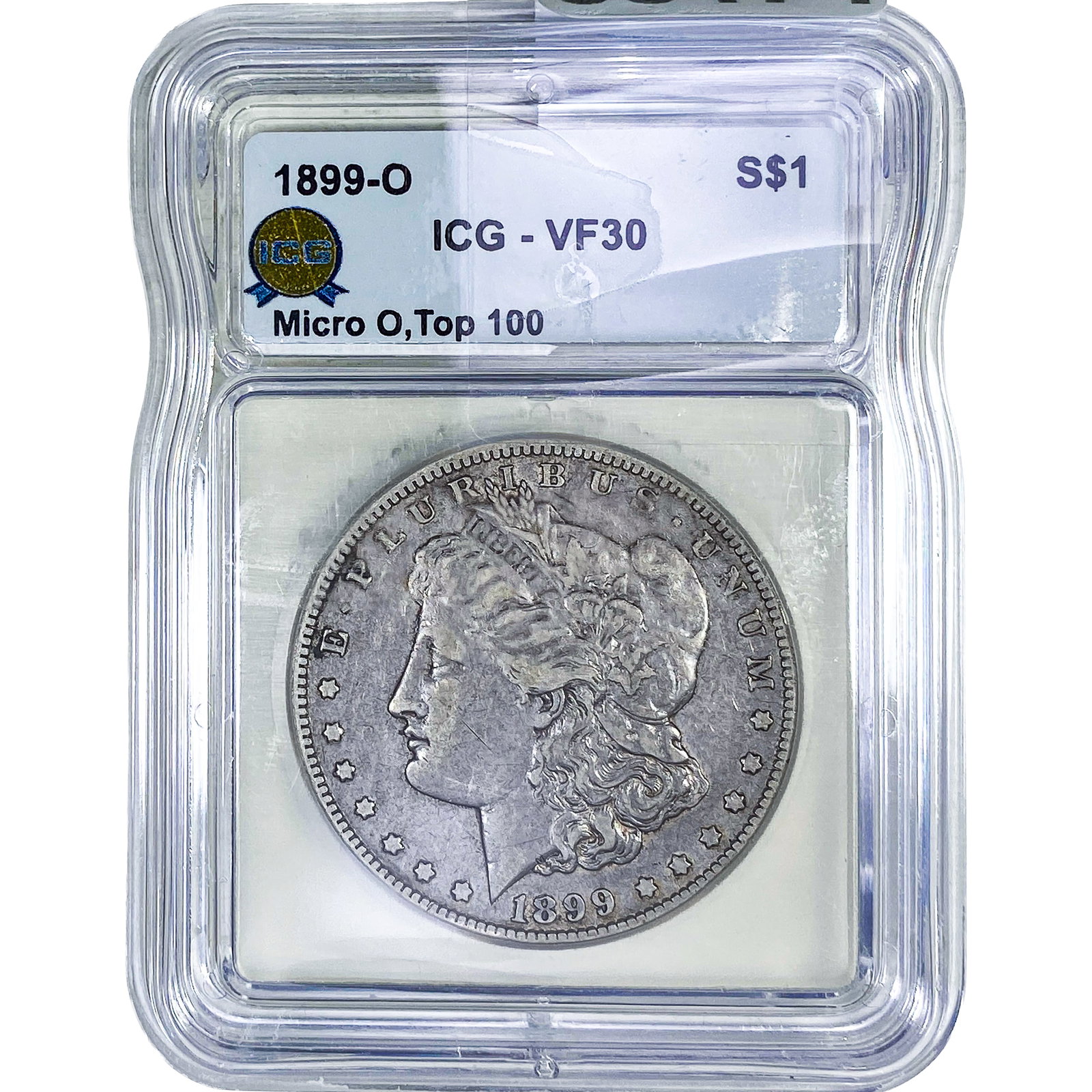 1899-O Morgan Silver Dollar ICG VF30