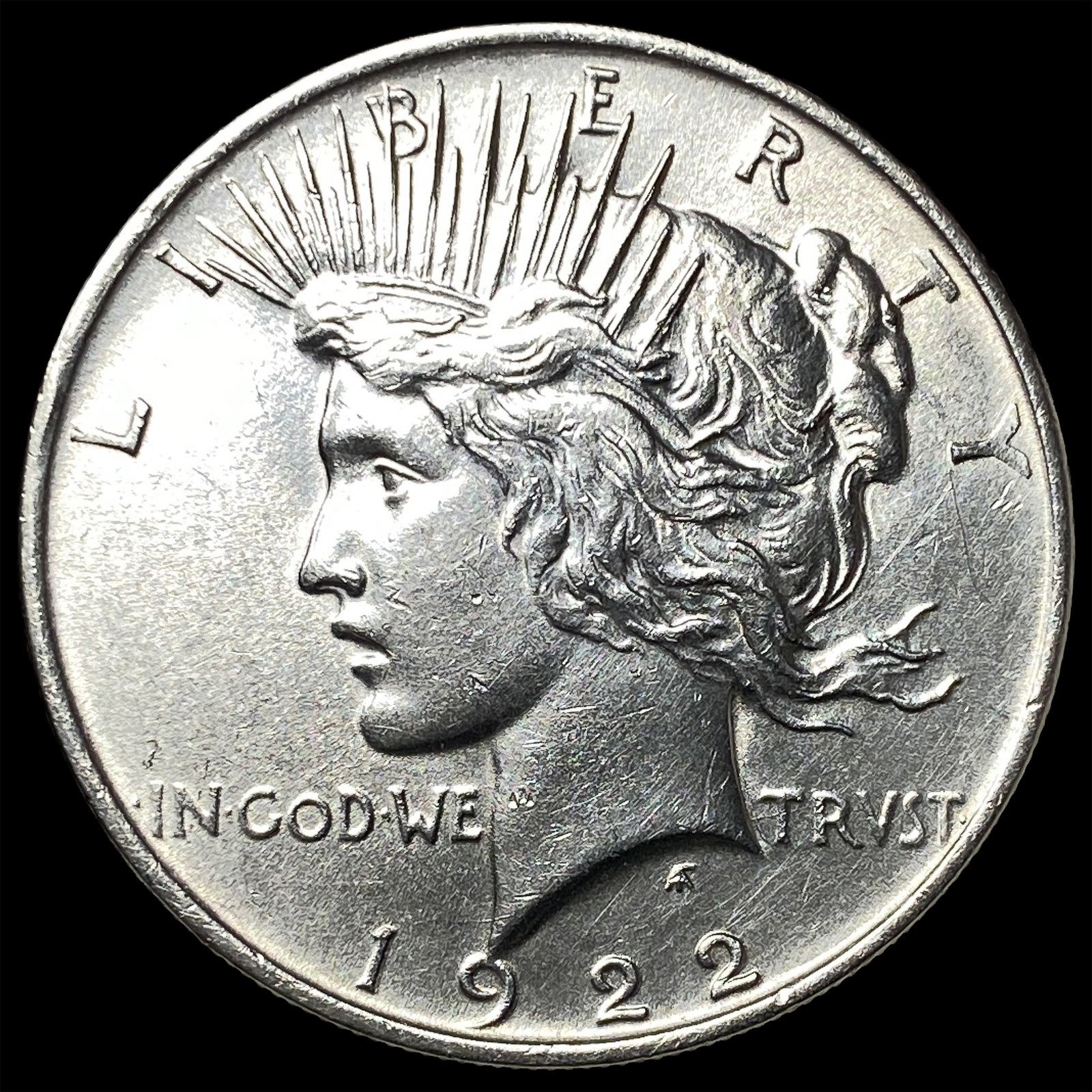 1922 Silver Peace Dollar UNCIRCULATED: 1922 Silver Peace Dollar UNCIRCULATED
