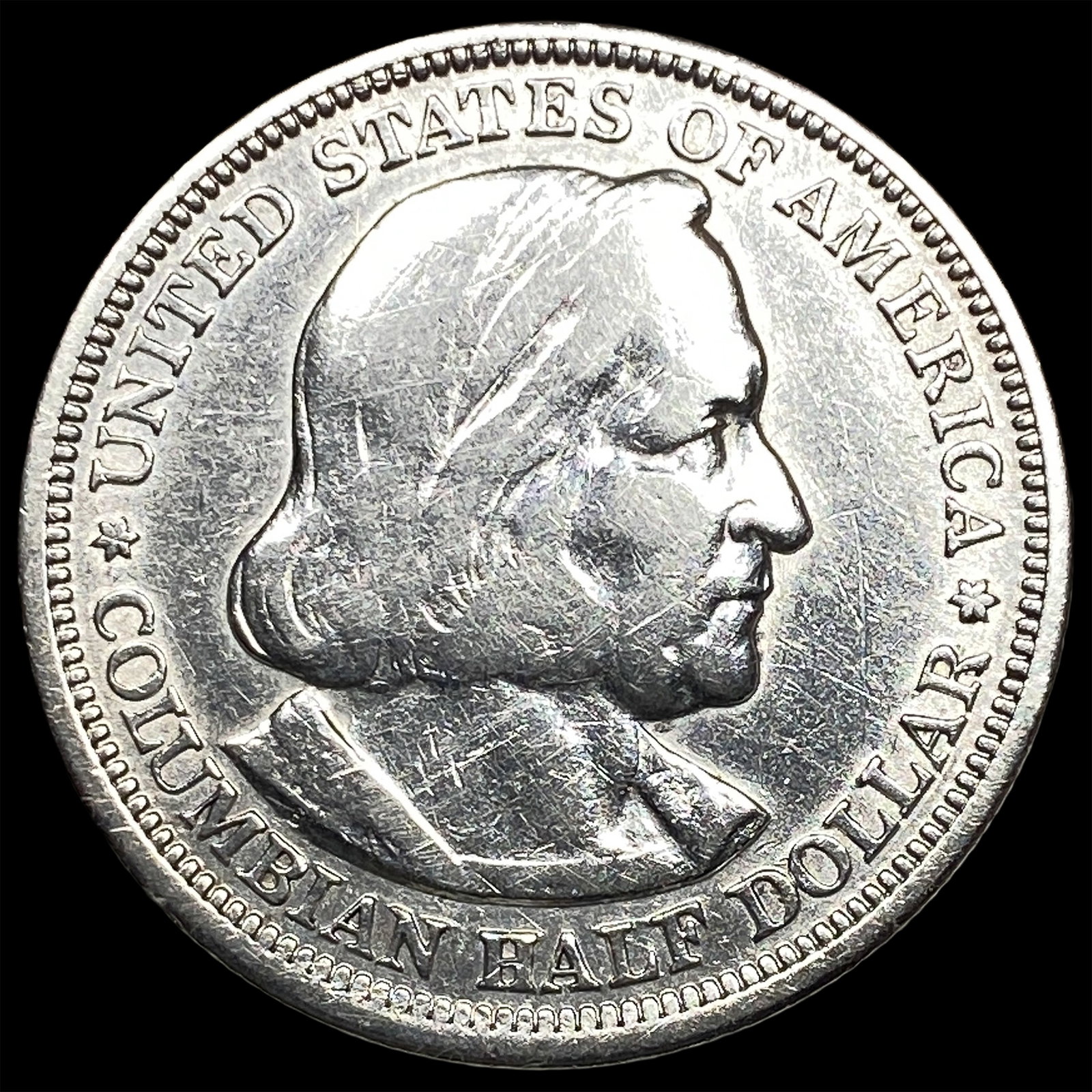 1893 Silver Columbian Expo Half Dollar CHOICE BU: 1893 Silver Columbian Expo Half Dollar CHOICE BU