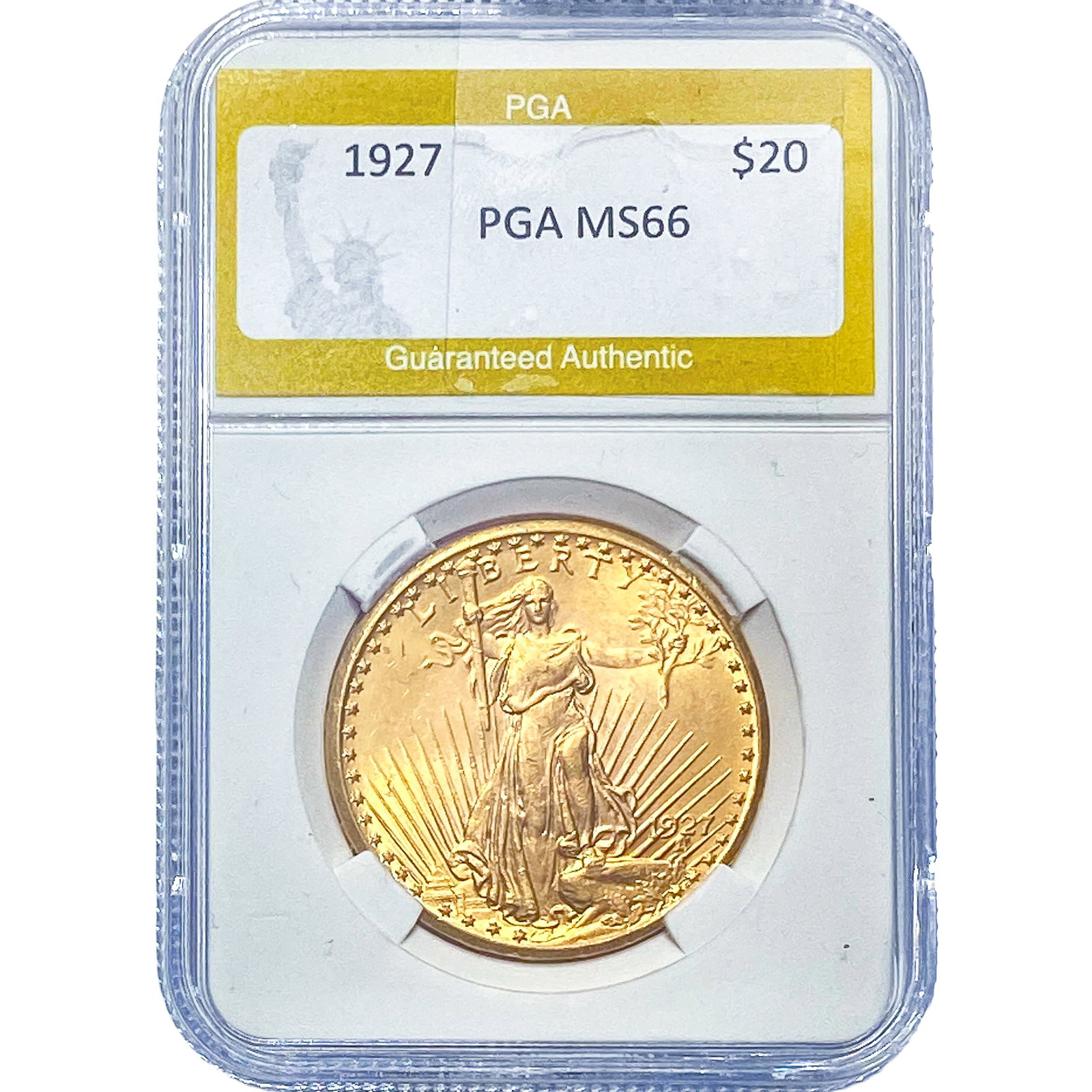 1927 $20 Gold Double Eagle PGA MS66 (1 of 2)