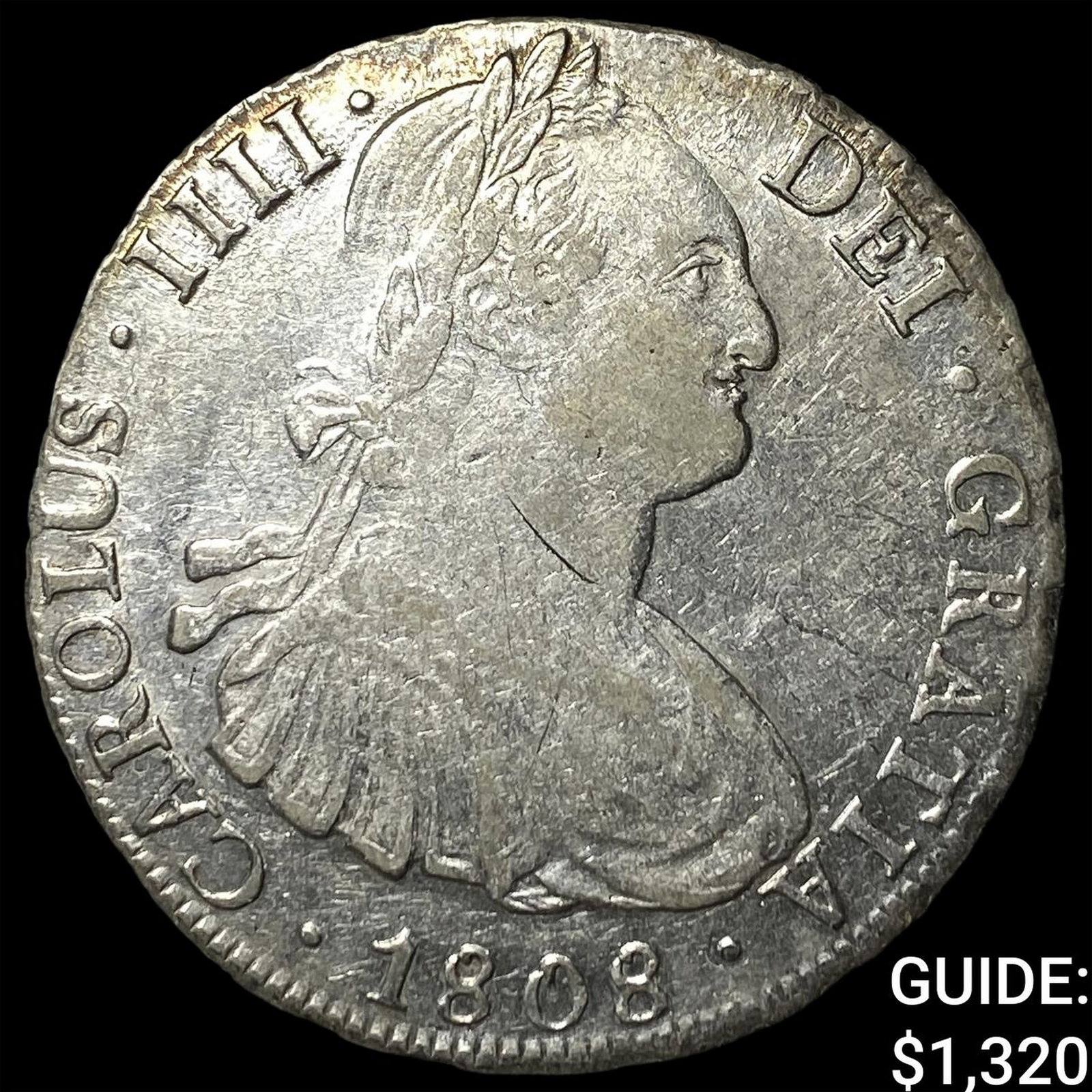 1808 PJ-PTS Bolivia Silver 8 Real (1 of 2)
