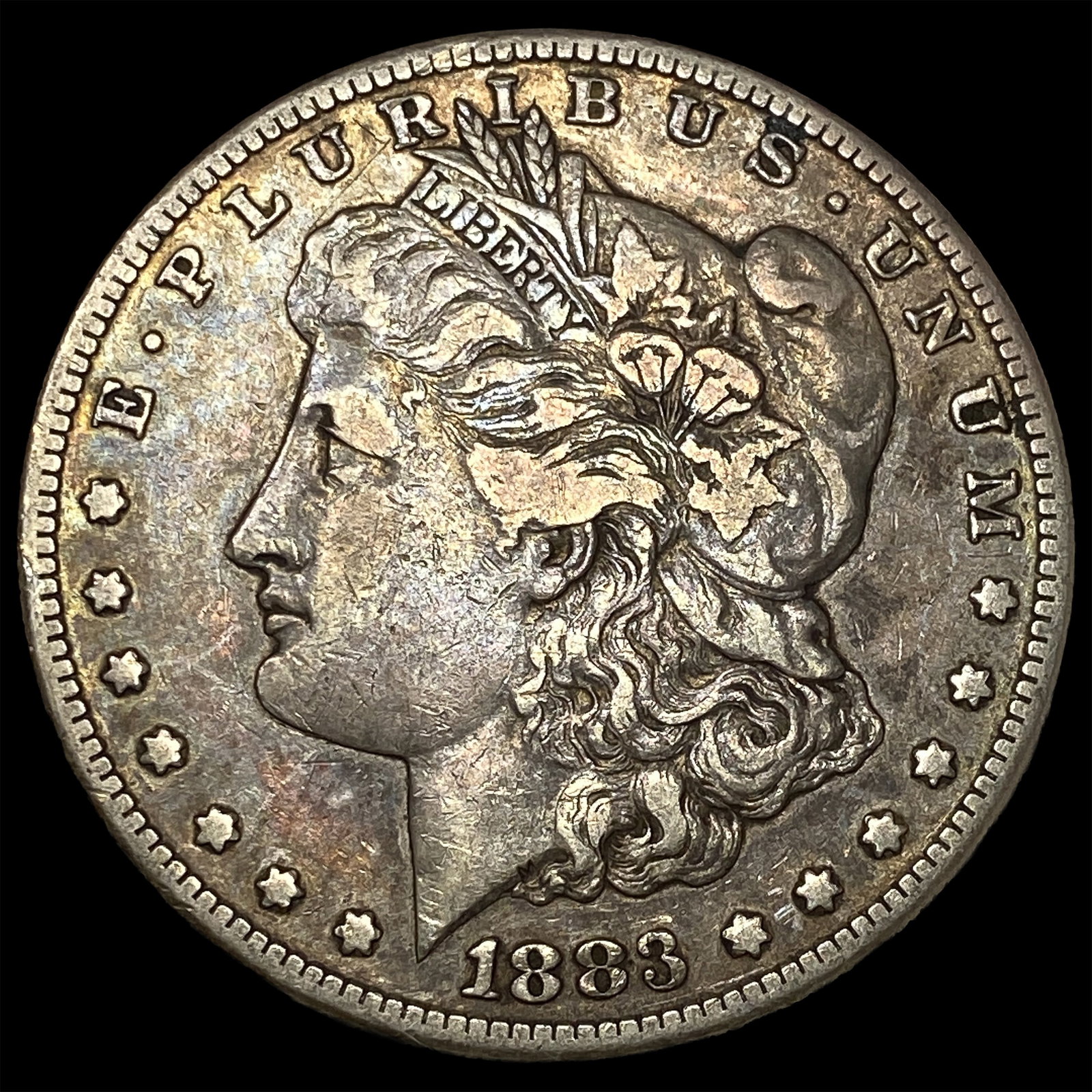 1883-S Silver Morgan Dollar LIGHTLY CIRCULATED: 1883-S Silver Morgan Dollar LIGHTLY CIRCULATED