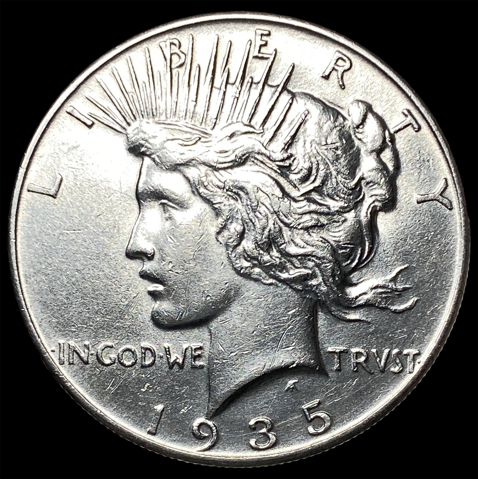 1935 Silver Peace Dollar UNCIRCULATED (1 of 2)