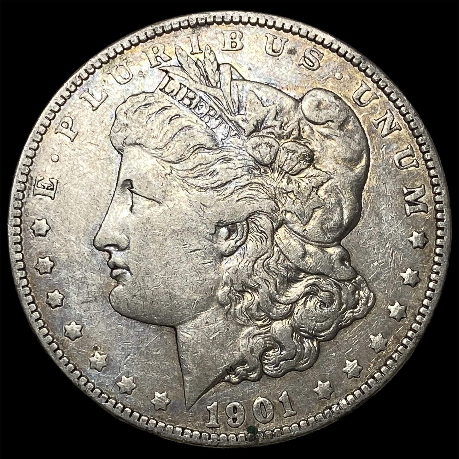 1901 Morgan Silver Dollar NICELY CIRCULATED: 1901 Morgan Silver Dollar NICELY CIRCULATED
