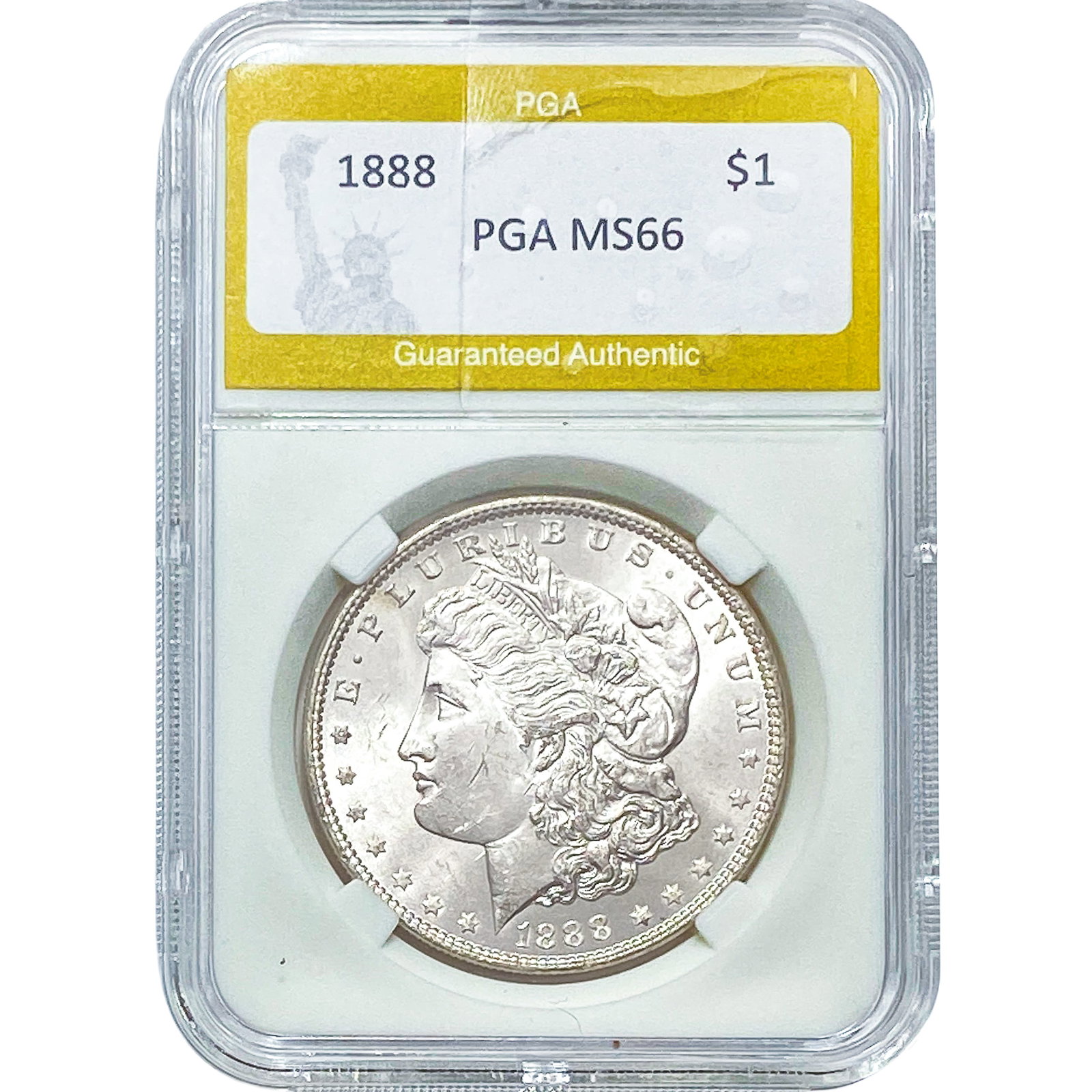1888 Morgan Silver Dollar PGA MS66
