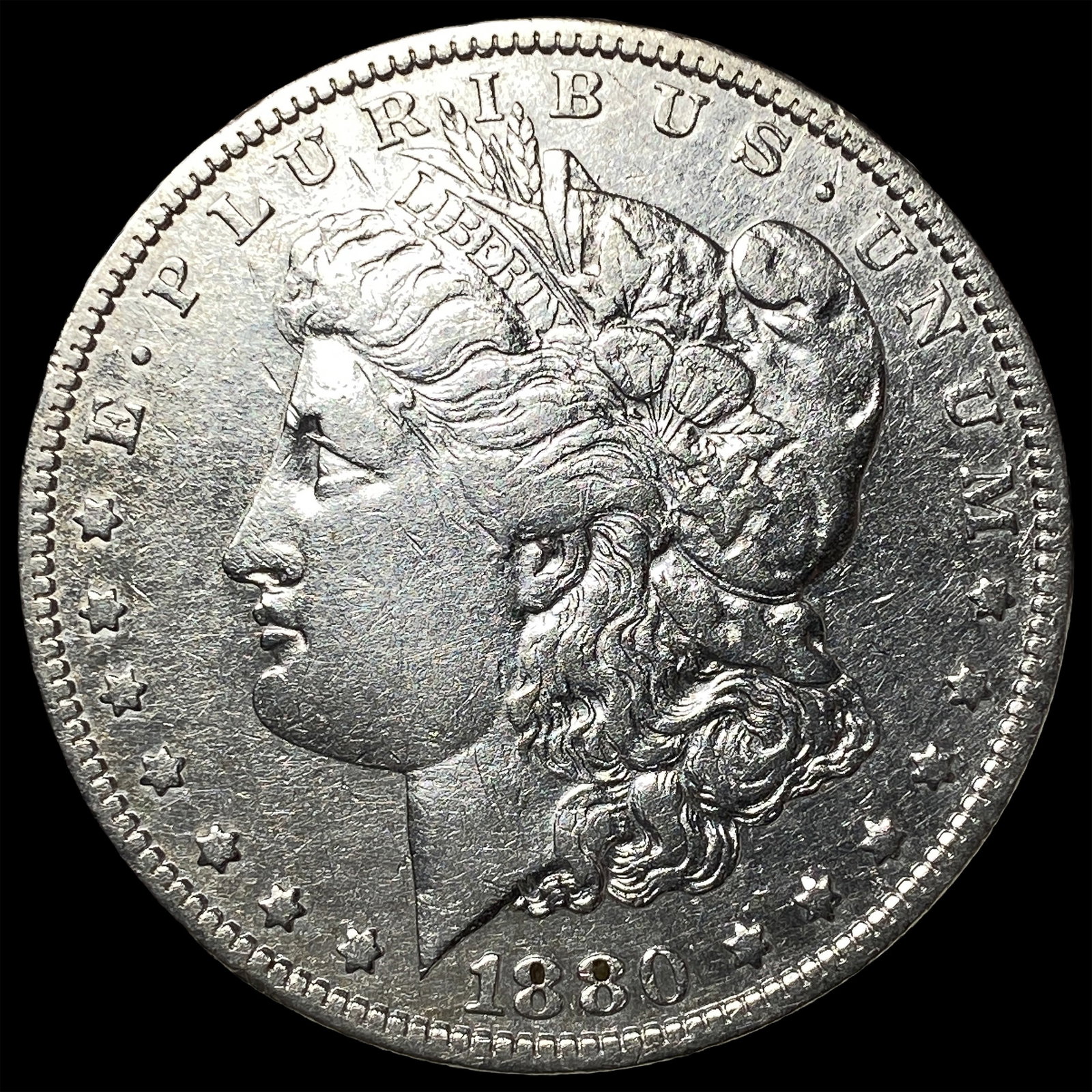 1880-O Silver Morgan Dollar CLOSELY UNCIRCULATED: 1880-O Silver Morgan Dollar CLOSELY UNCIRCULATED